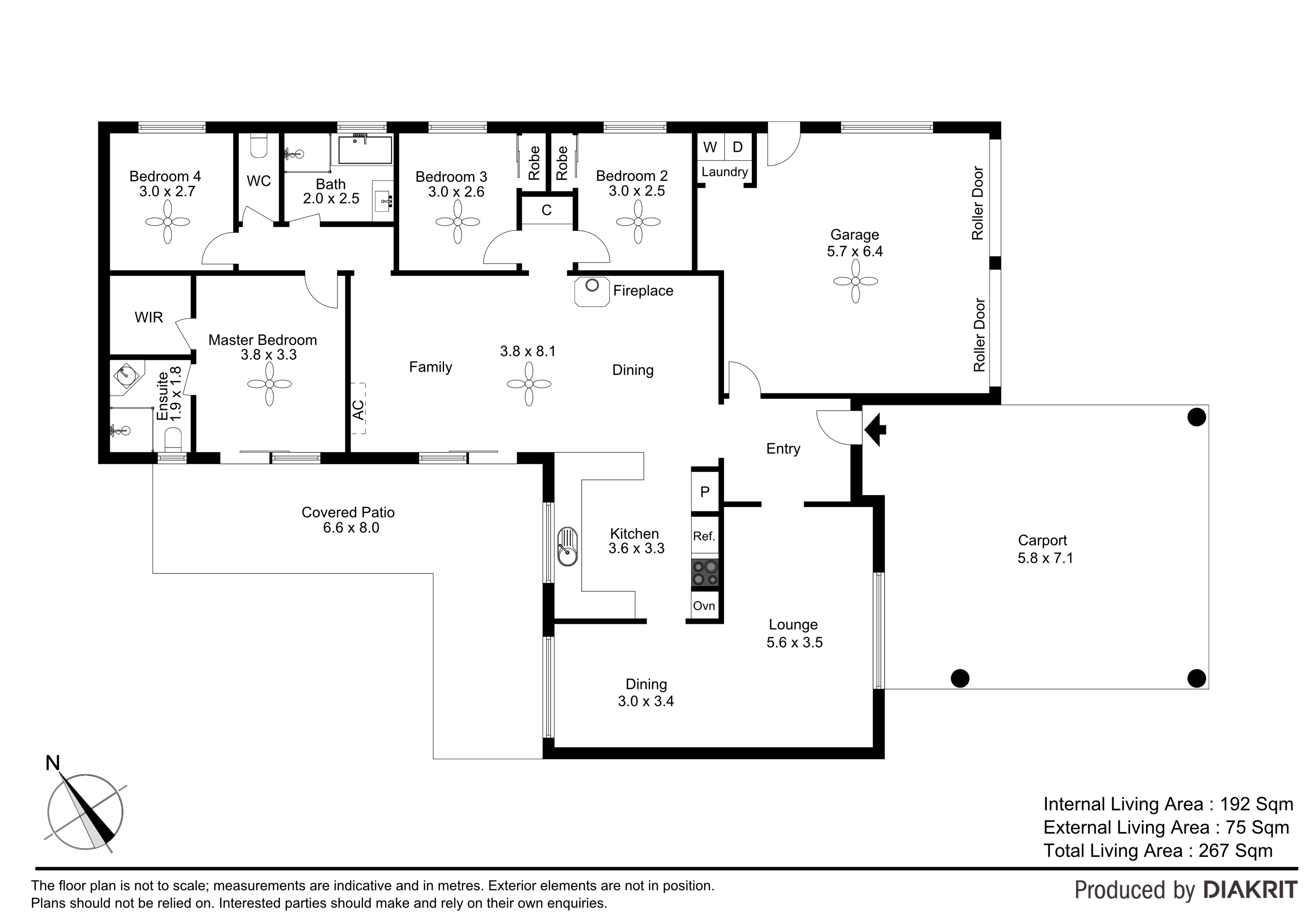 Floorplan 2 for 57 Kilkenny Drive, Burpengary  QLD  4505
