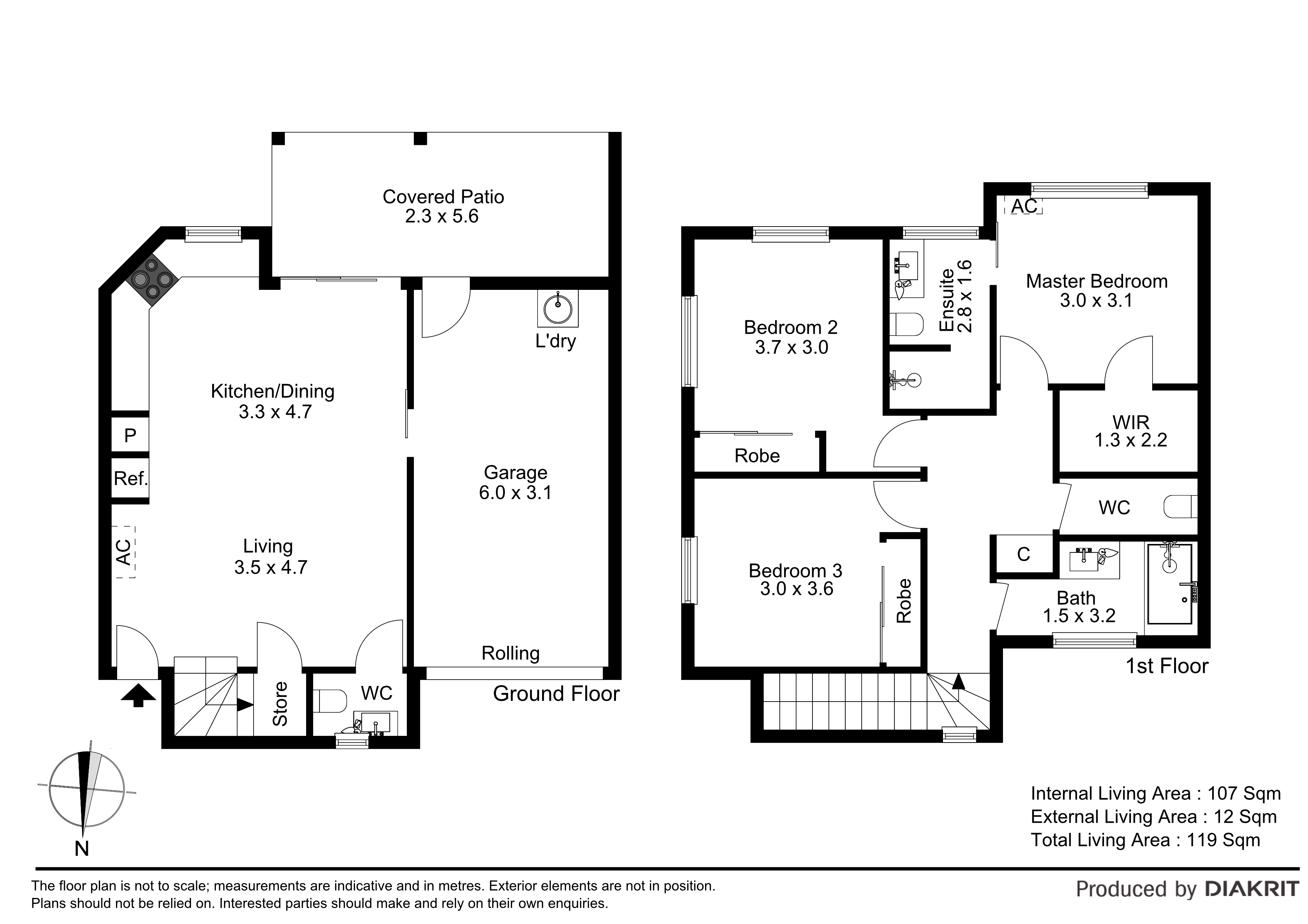 Floorplan 2 for 22/13 David Street, Burpengary  QLD  4505