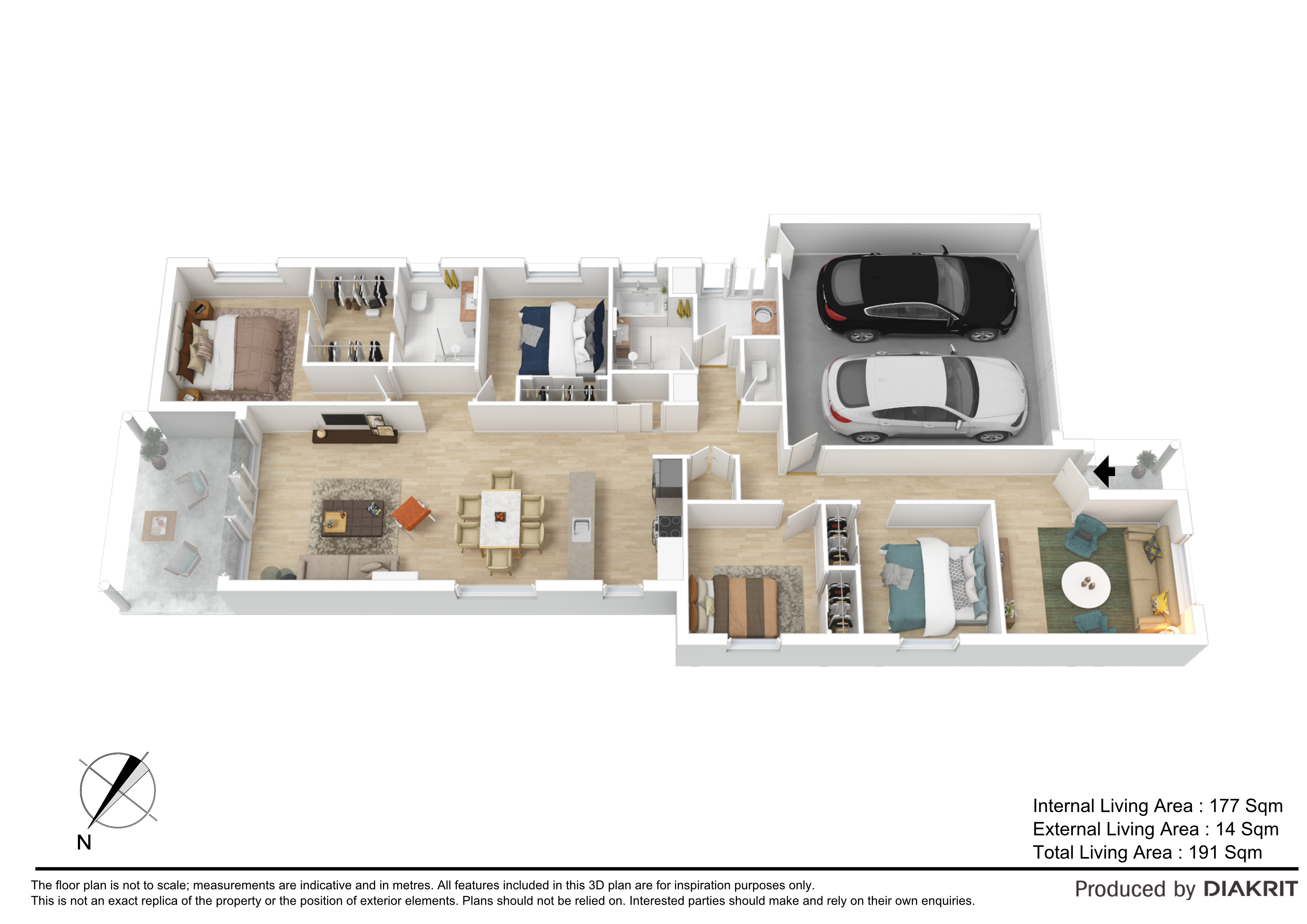 Floorplan for 16 Pandora Street, Burpengary  QLD  4505