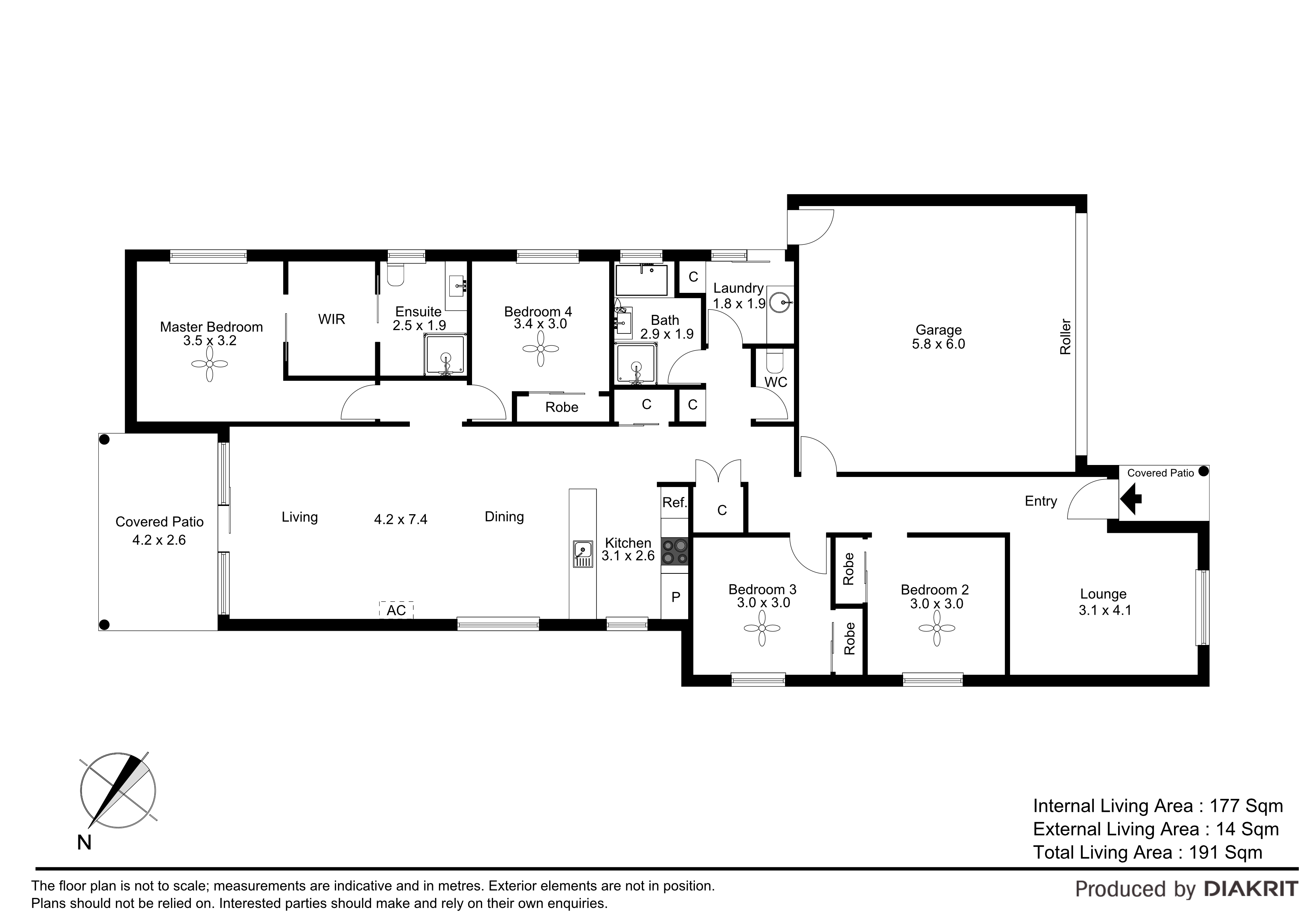 Floorplan 2 for 16 Pandora Street, Burpengary  QLD  4505