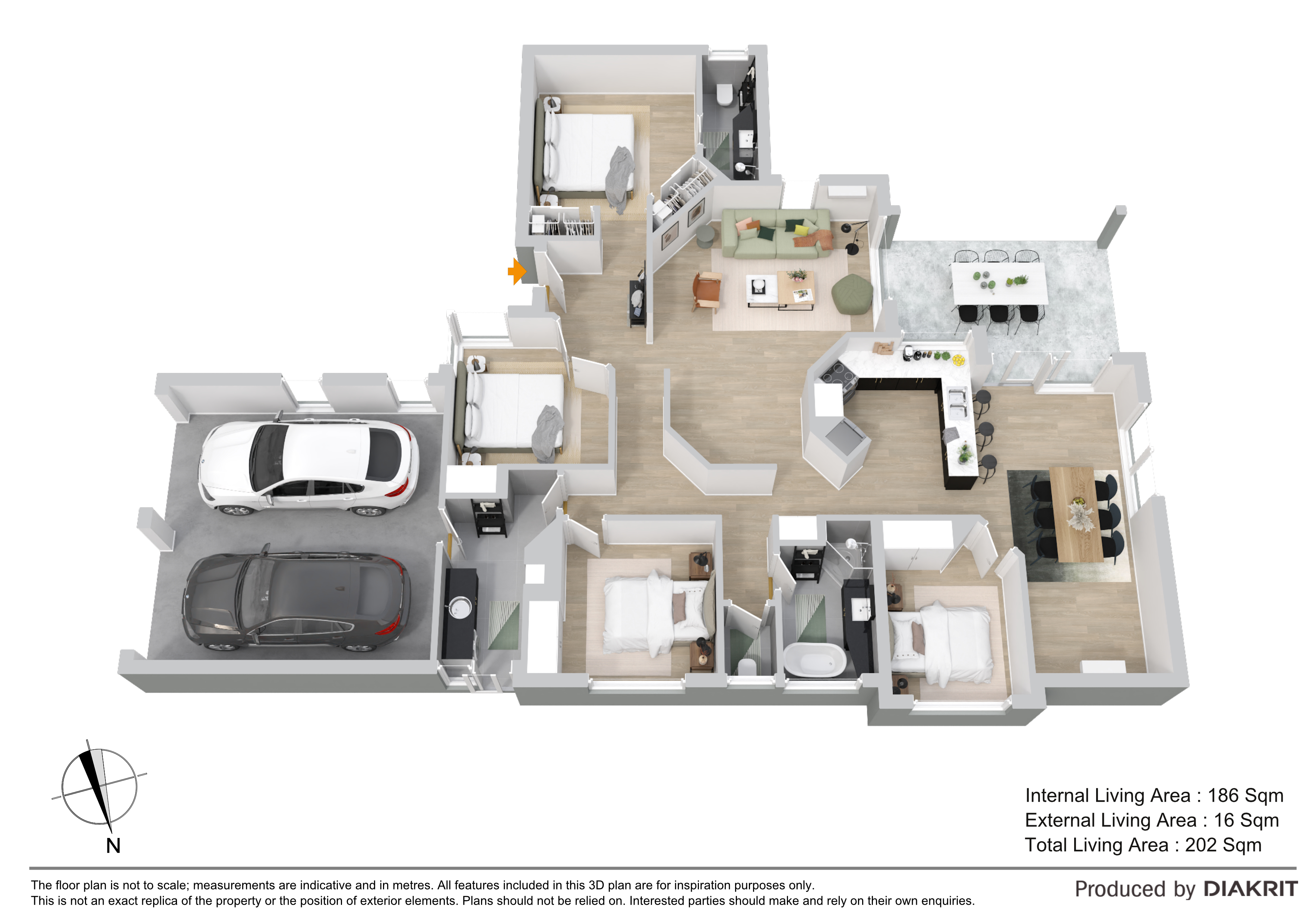 Floorplan for 12 Greenwood Place, Little Mountain  QLD  4551