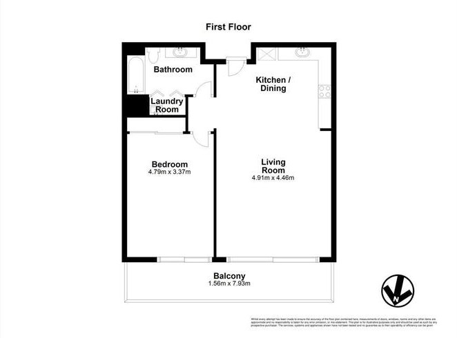 Floorplan for 151/1-7 moores Crescent, Varsity Lakes  QLD  4227