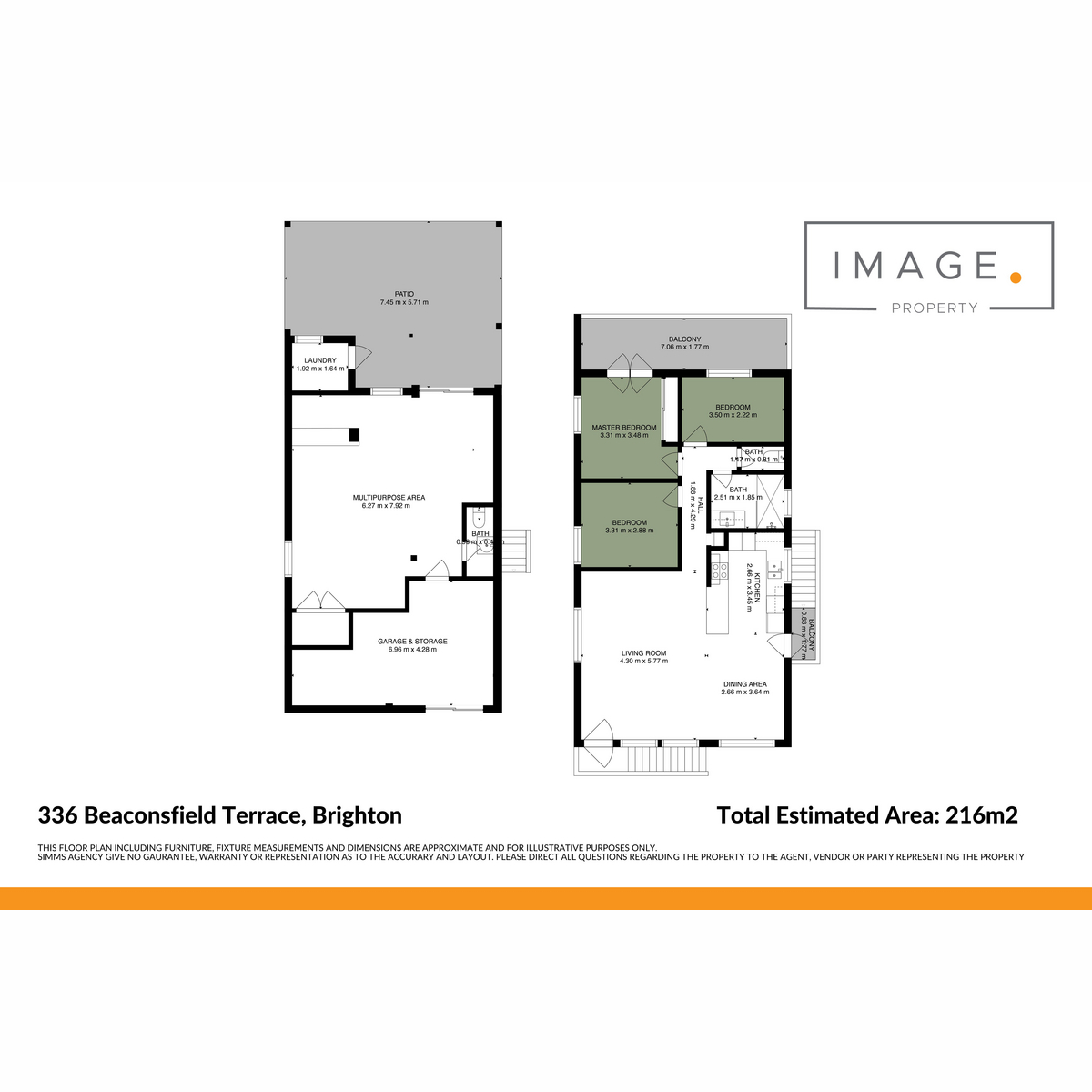 Floorplan for 336 Beaconsfield Terrace, Brighton  QLD  4017