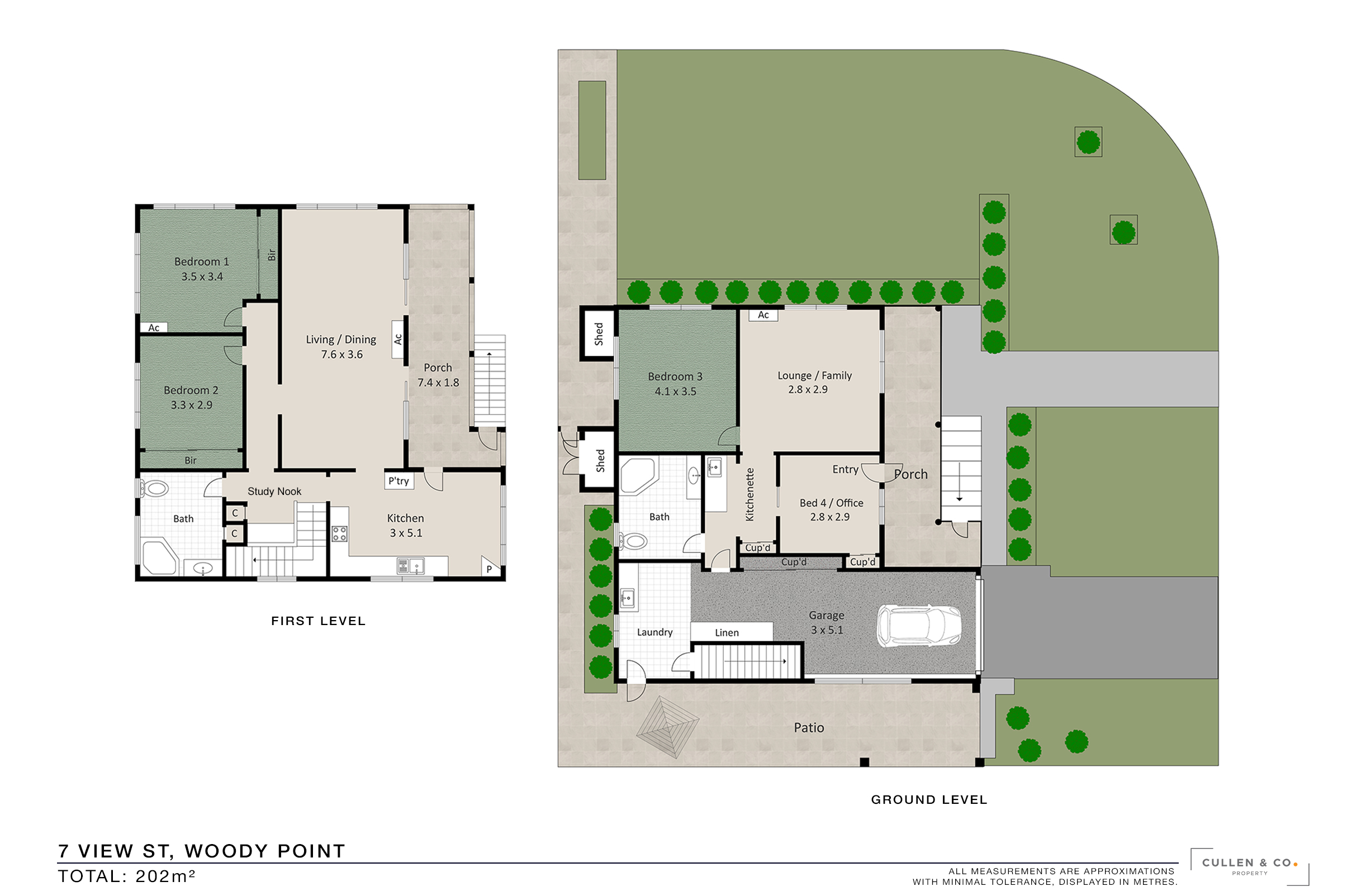 Floorplan for 7 View Street, Woody Point  QLD  4019
