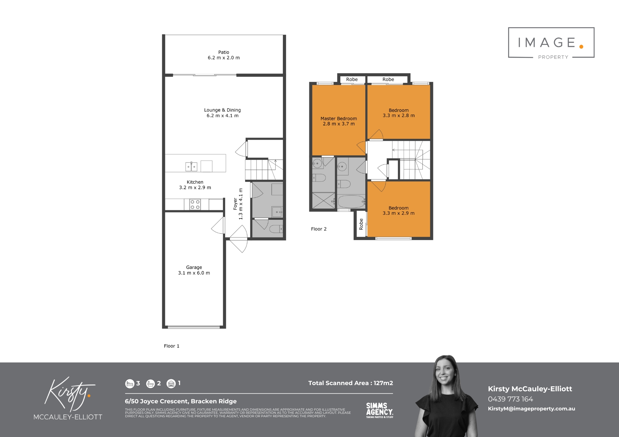 Floorplan for 6/50 Joyce Crescent, Bracken Ridge  QLD  4017