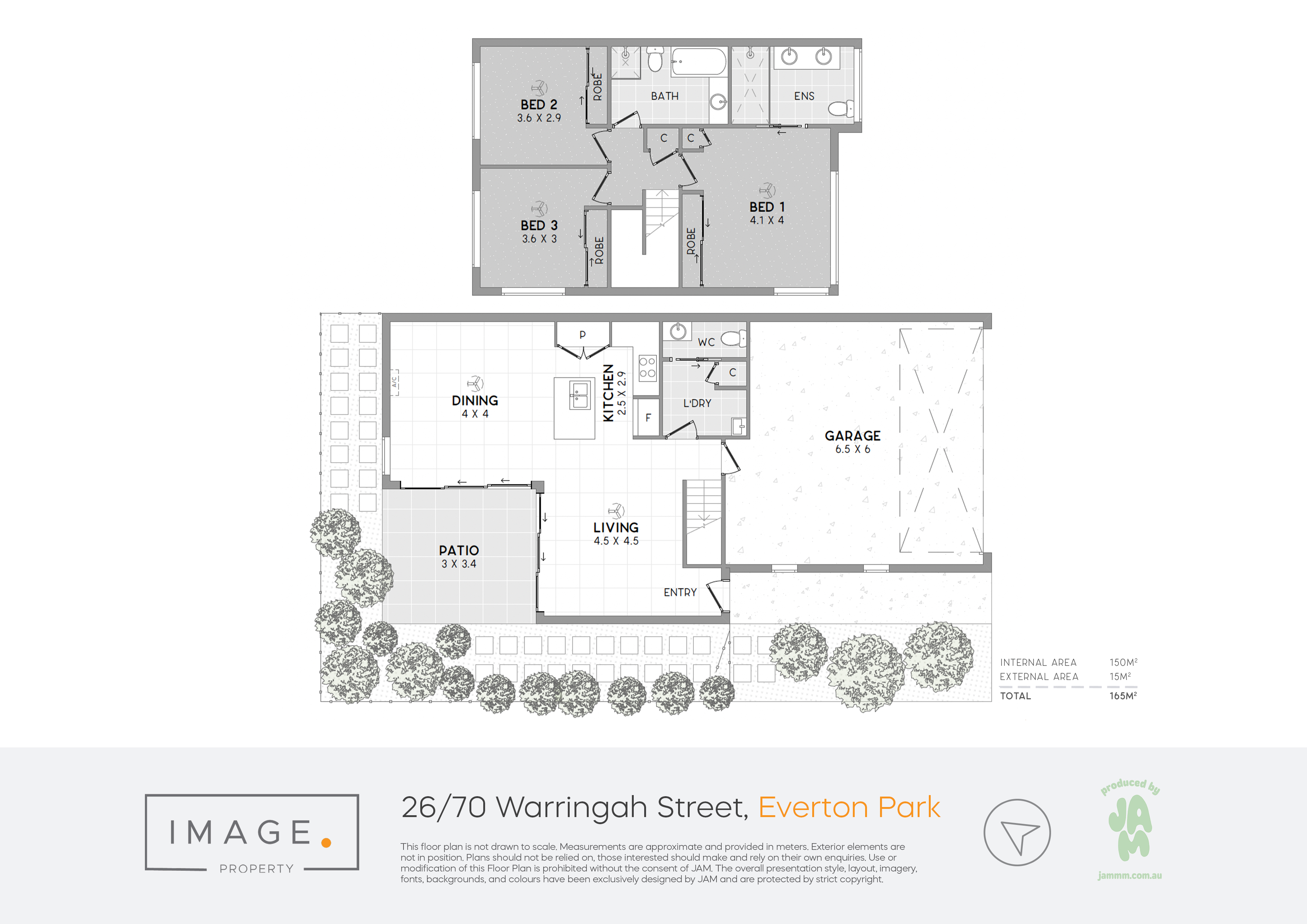 Floorplan for 26/70 Warringah Street, Everton Park  QLD  4053