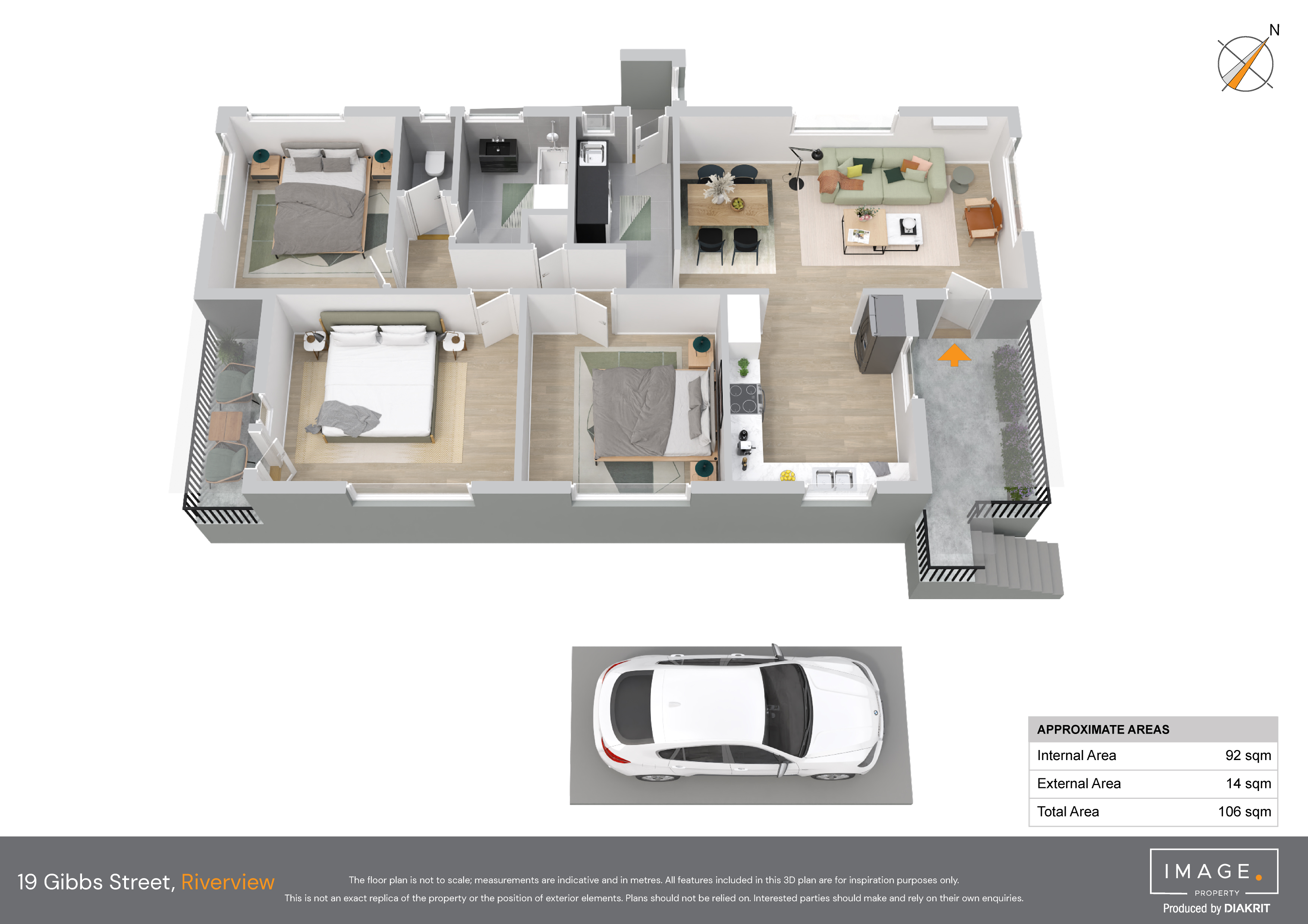 Floorplan for 19 Gibbs Street, Riverview  QLD  4303