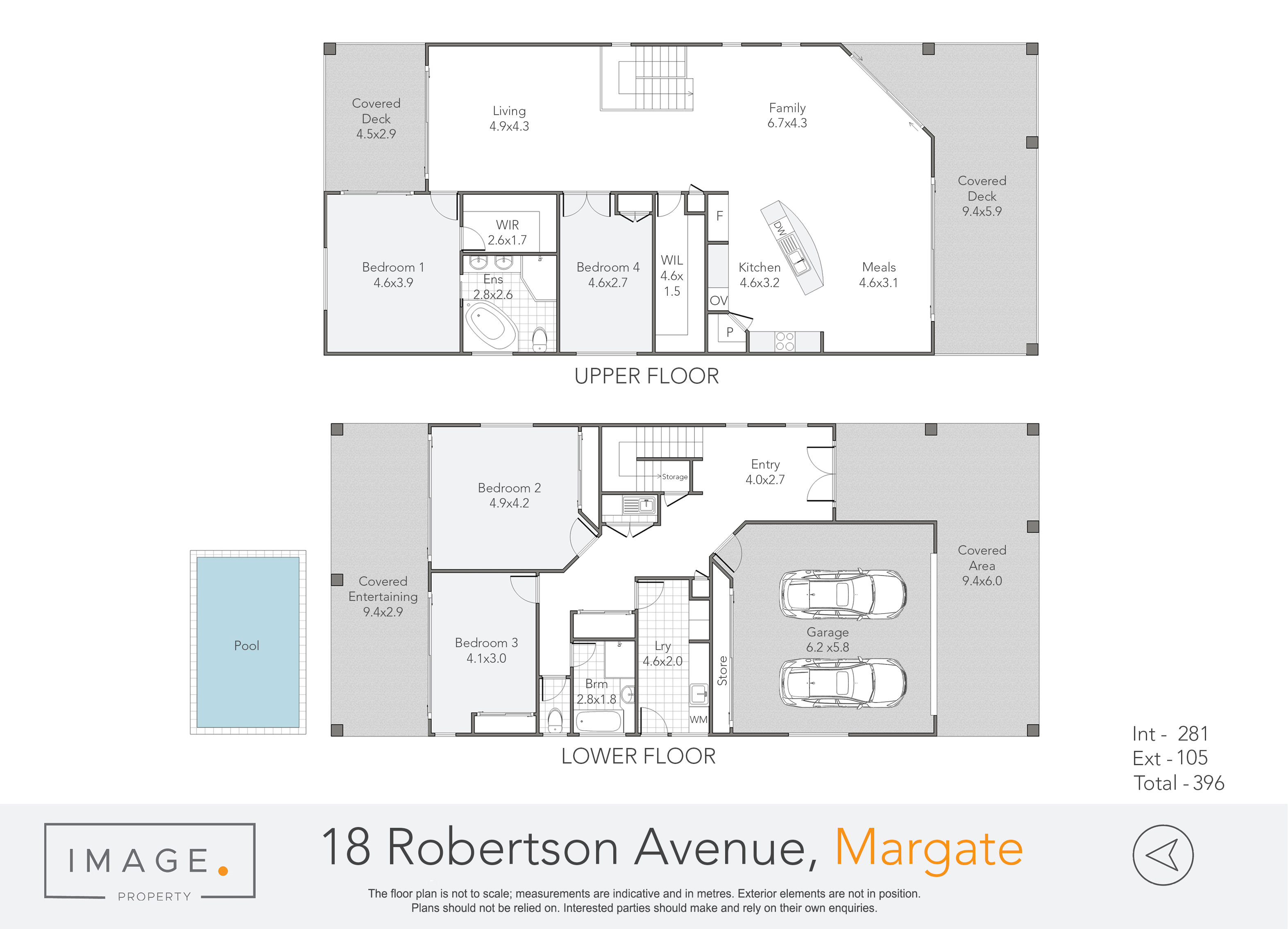 Floorplan for 18 Robertson Avenue, Margate  QLD  4019
