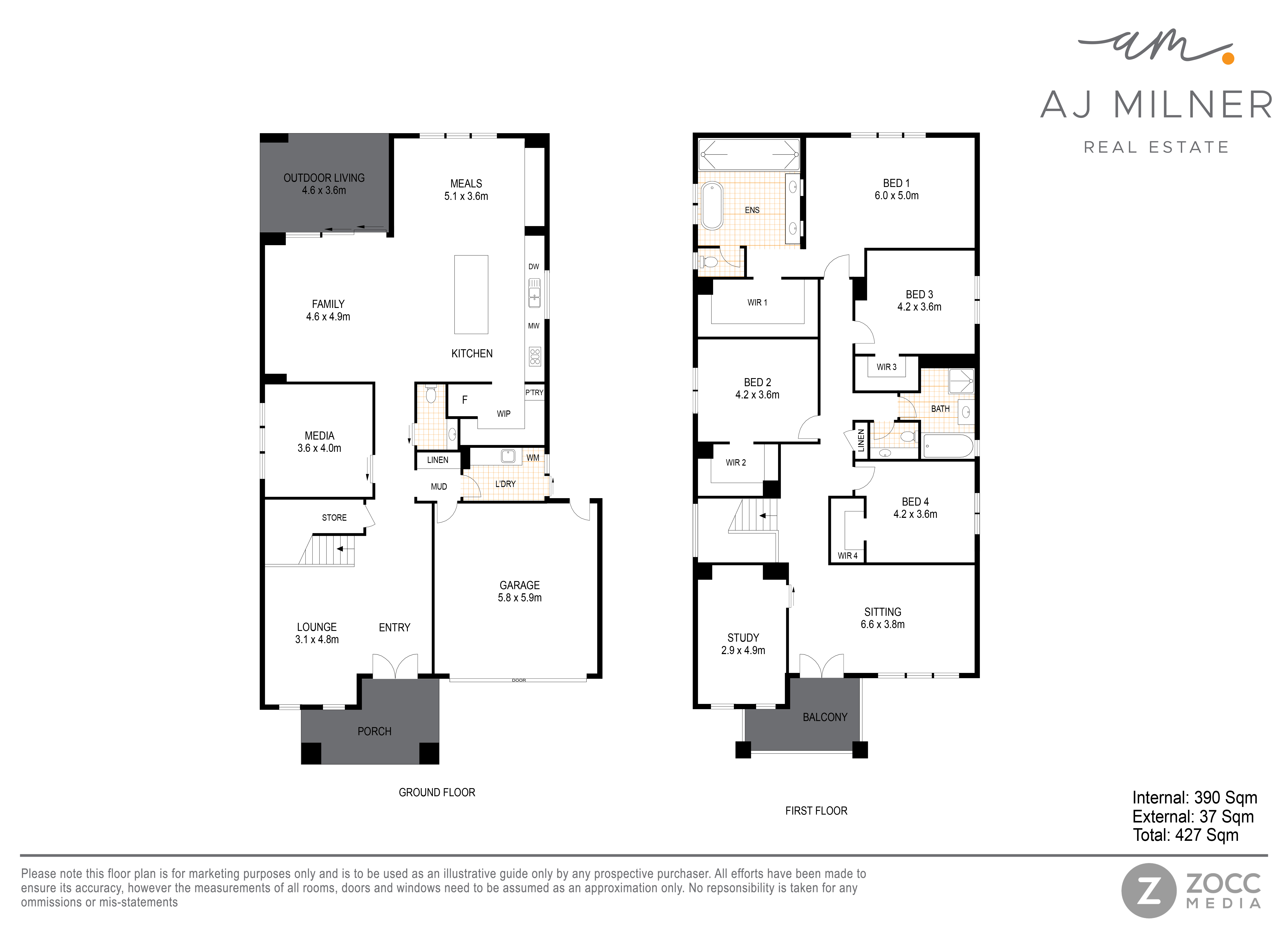 Floorplan for 7 Cypress Street, Nirimba  QLD  4551