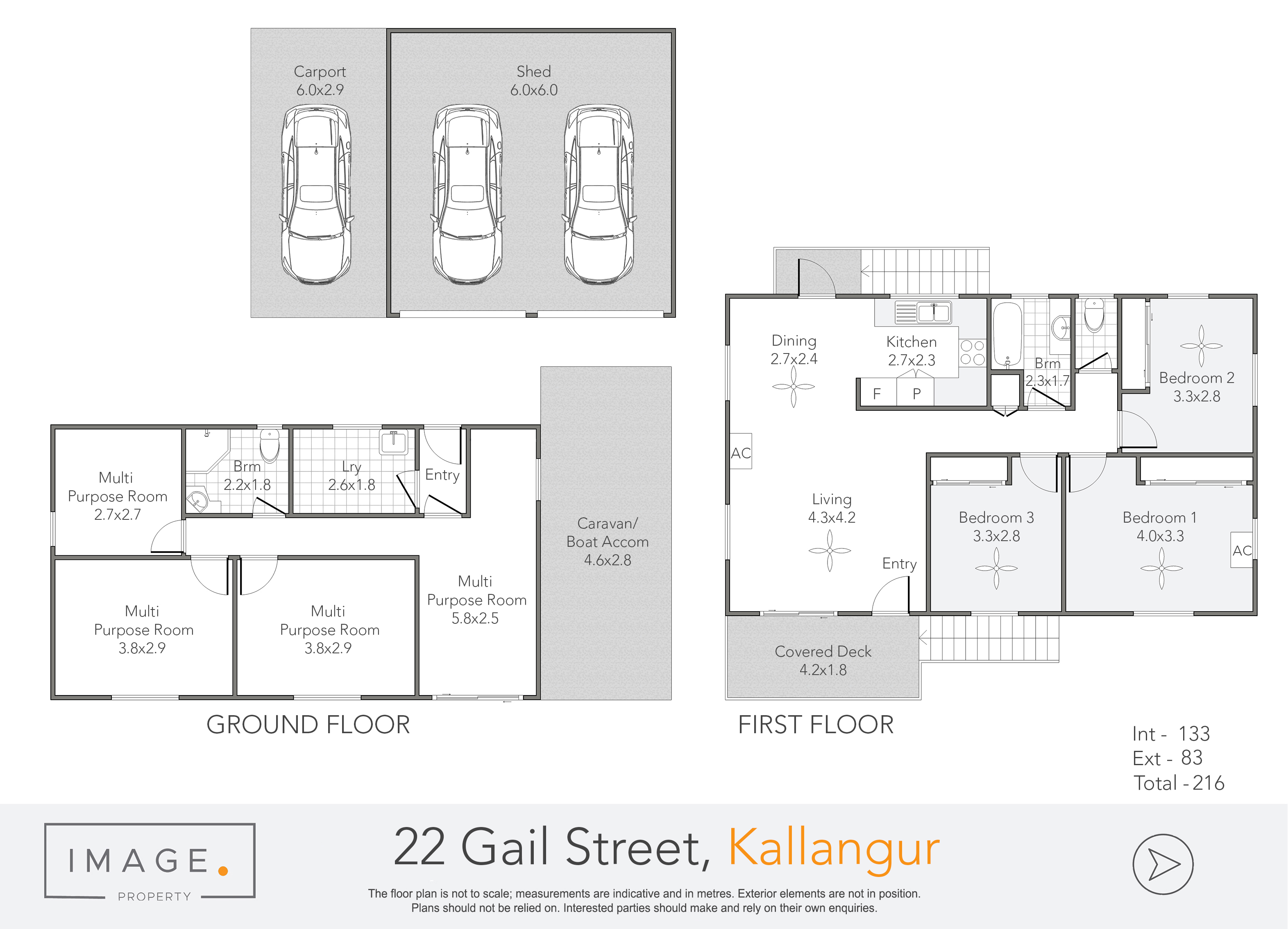 Floorplan for 22 Gail Street, Kallangur  QLD  4503