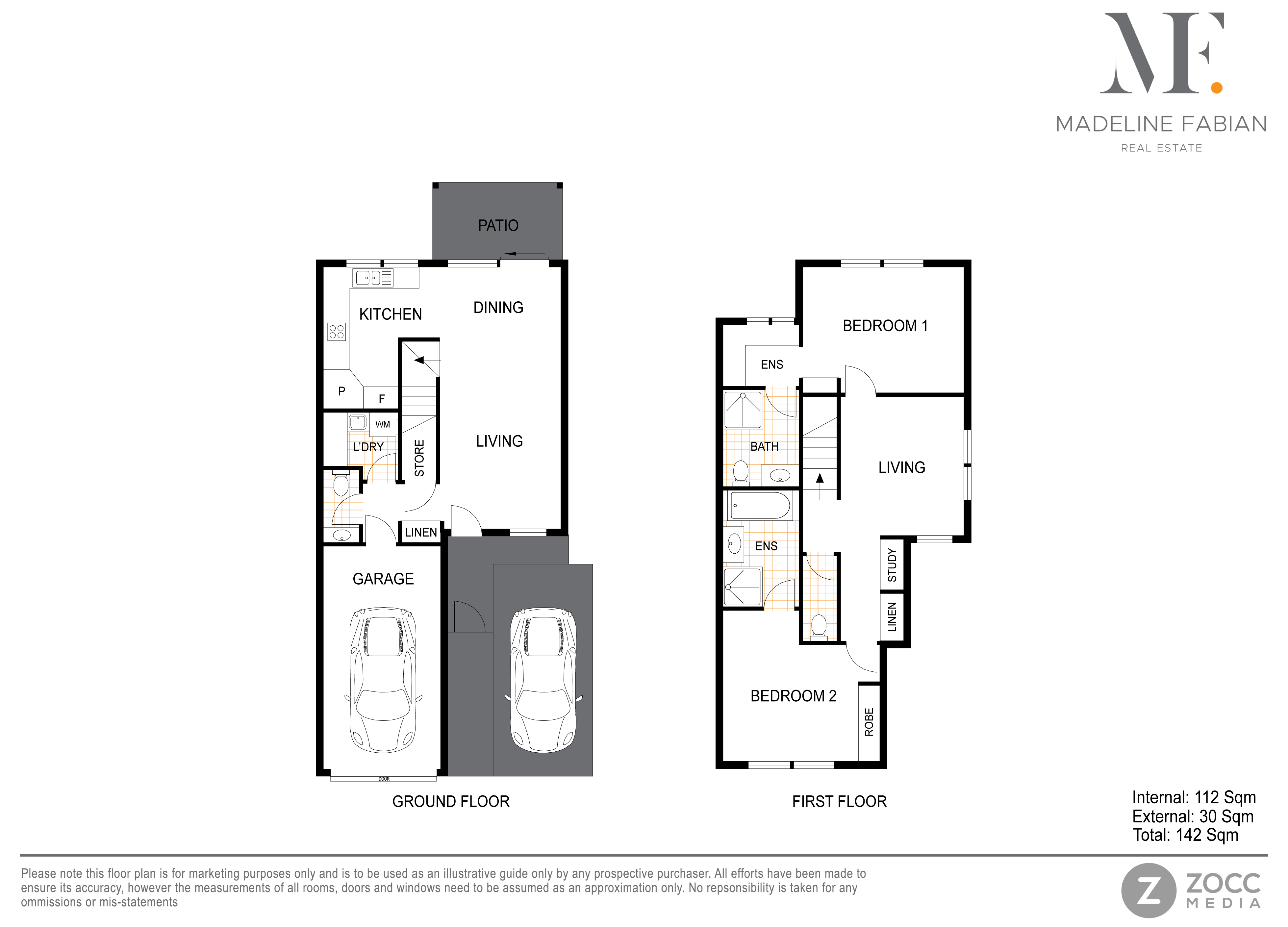 Floorplan for 25/6 Jorl Court, Buderim  QLD  4556