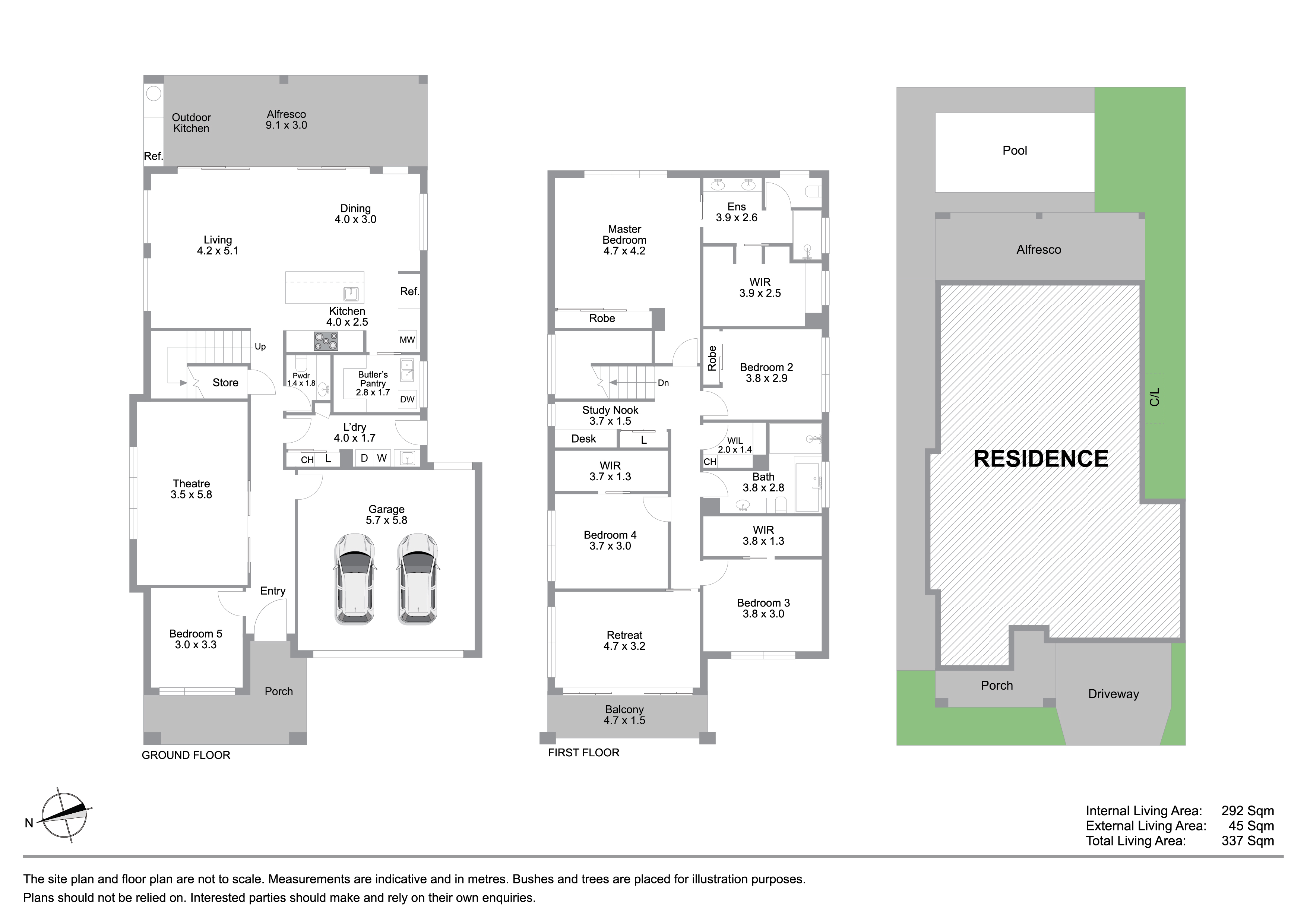 Floorplan for 10 Kinship Street, Palmview  QLD  4553