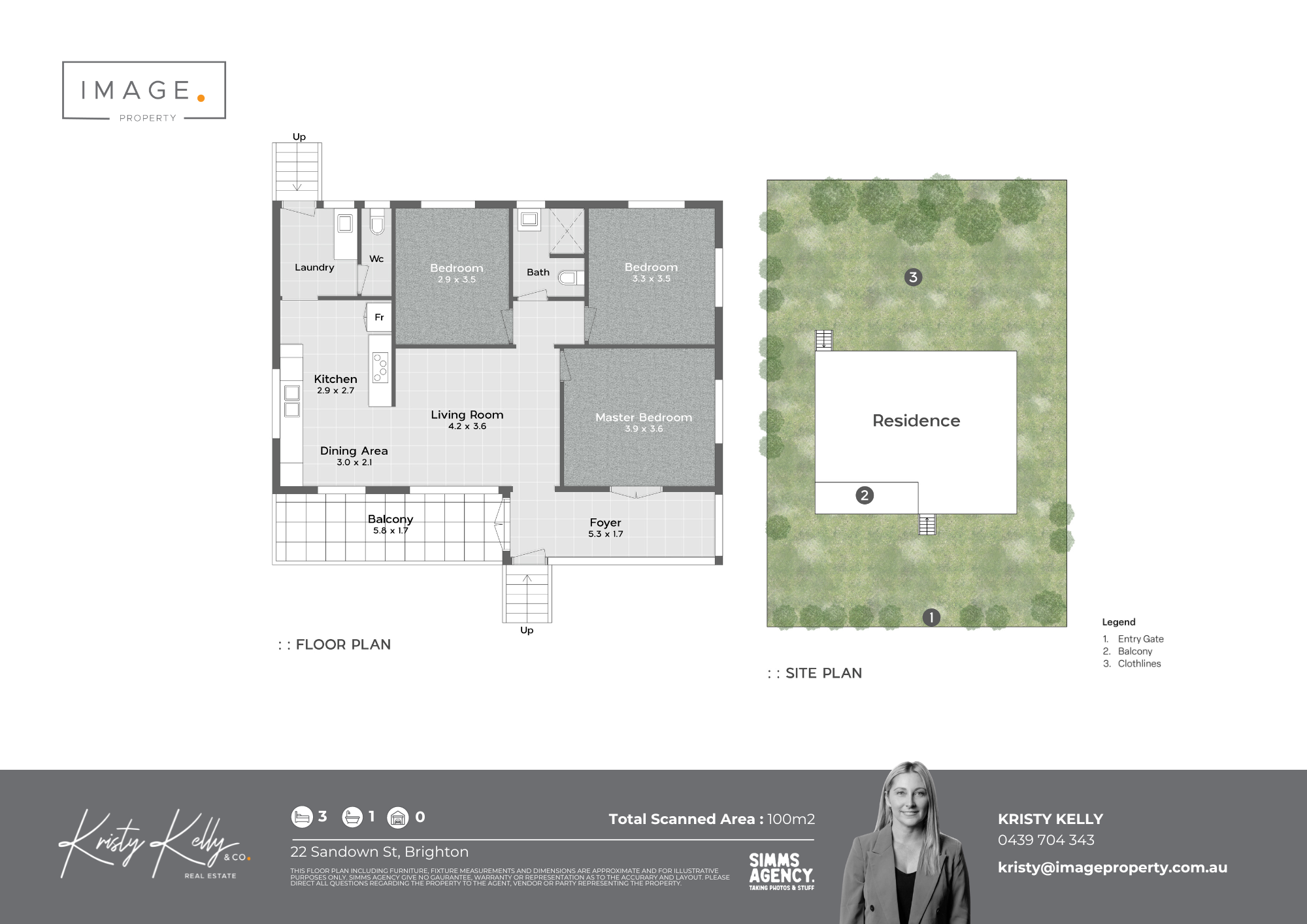 Floorplan for 22 Sandown Street, Brighton  QLD  4017