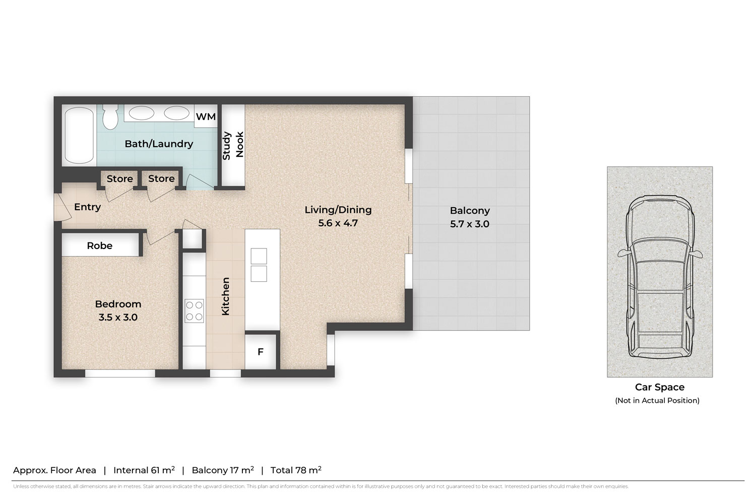Floorplan for 26/390 Simpsons Road, Bardon  QLD  4065