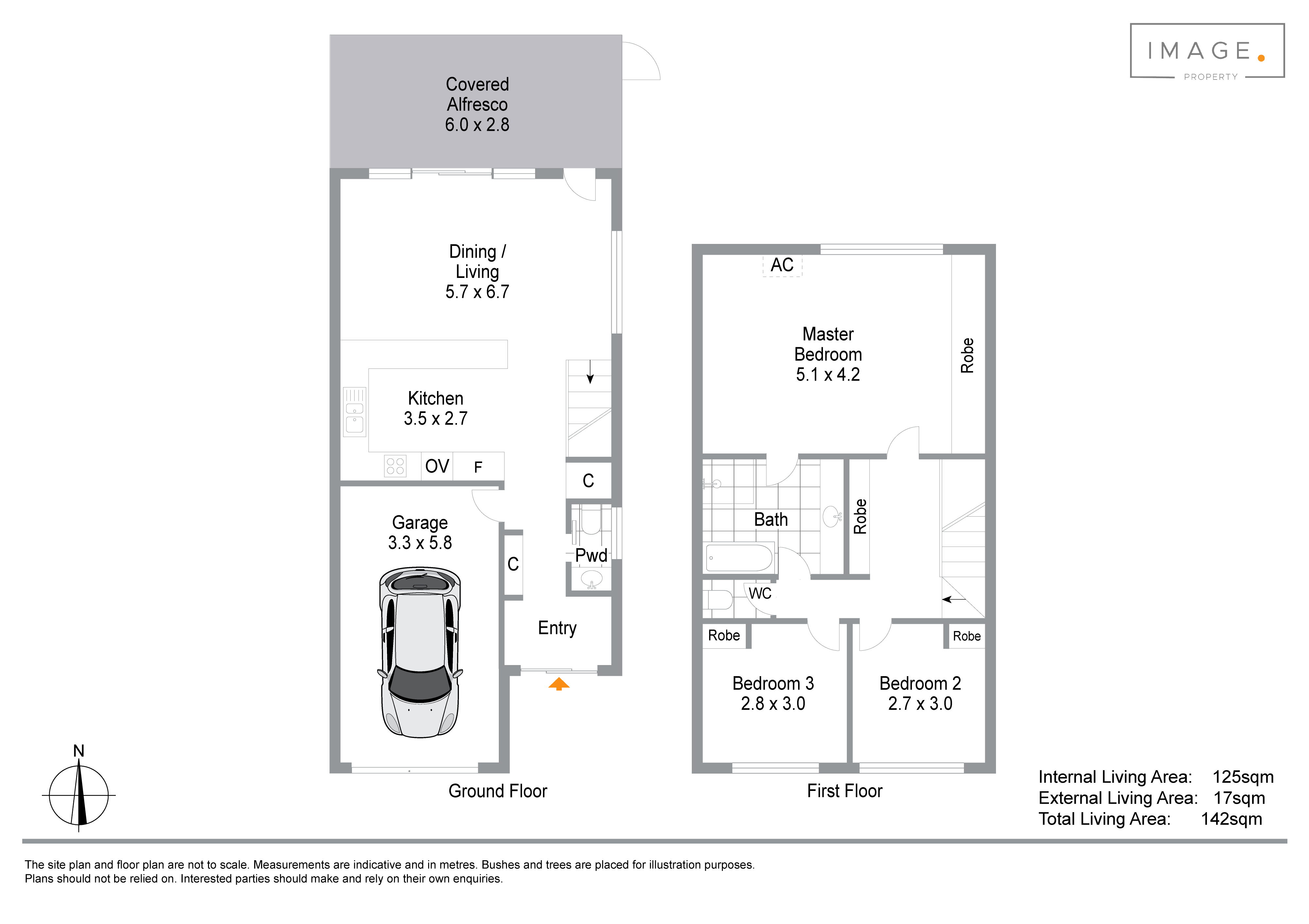 Floorplan for 1/13 Arwen Street, Maroochydore  QLD  4558