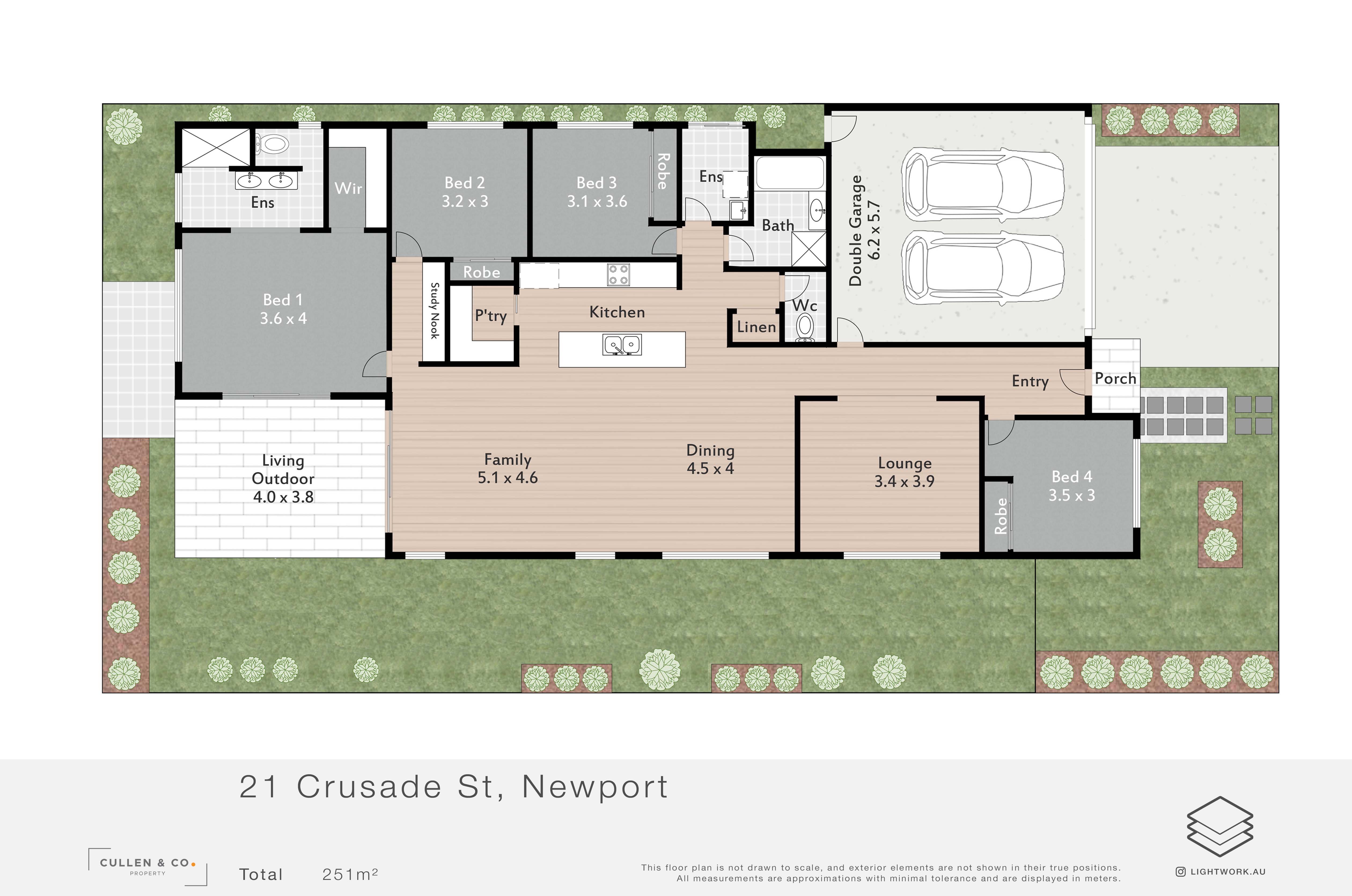 Floorplan for 21 Crusade Street, Newport  QLD  4020
