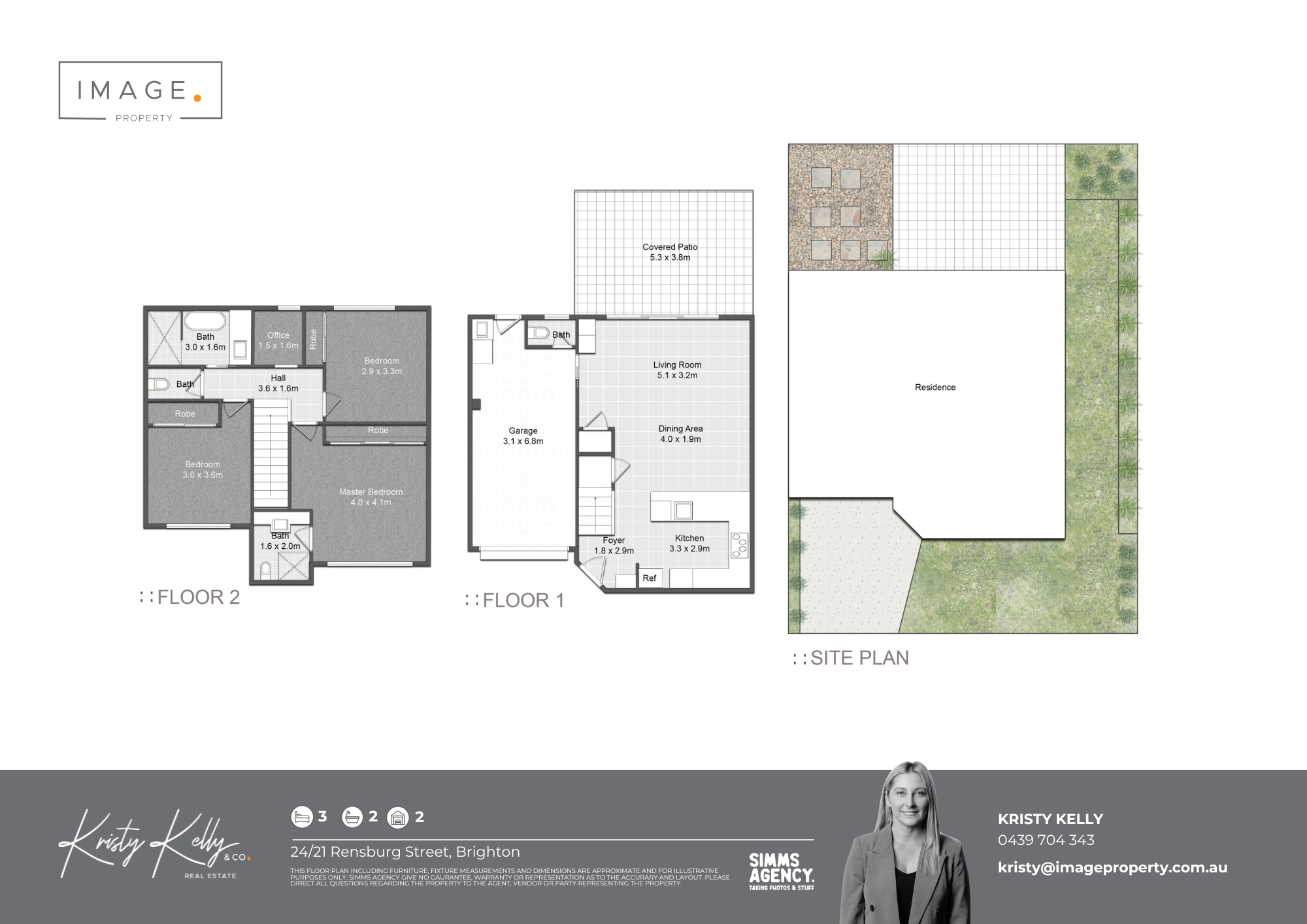 Floorplan for 24/21 Rensburg Street, Brighton  QLD  4017