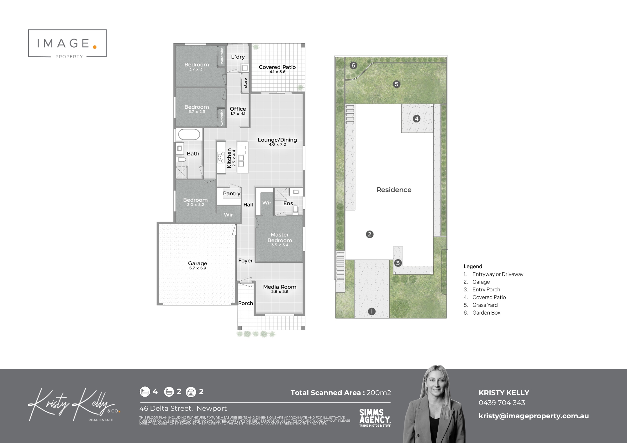 Floorplan for 46 Delta Street, Newport  QLD  4020