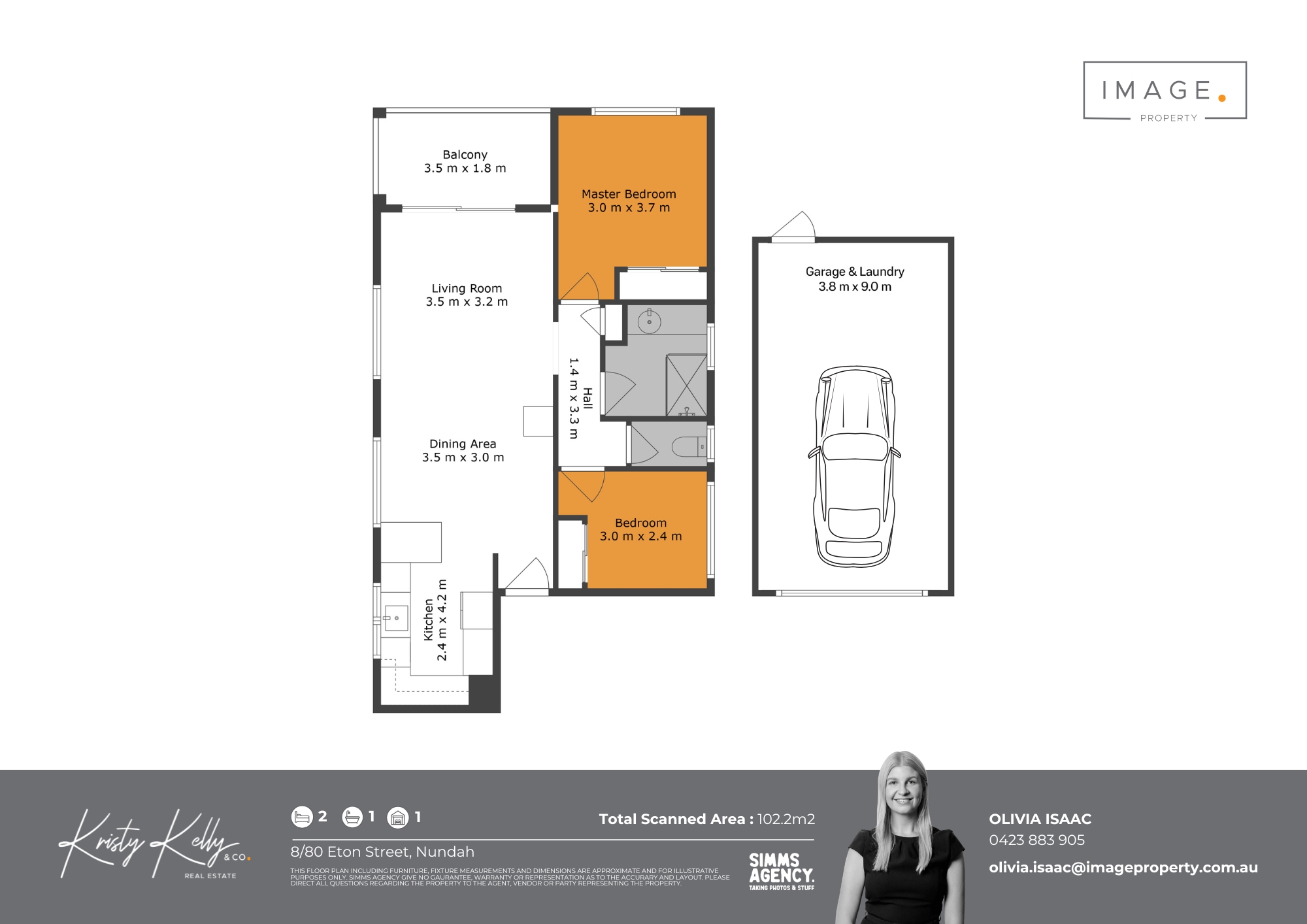 Floorplan for 8/80 Eton Street, Nundah  QLD  4012
