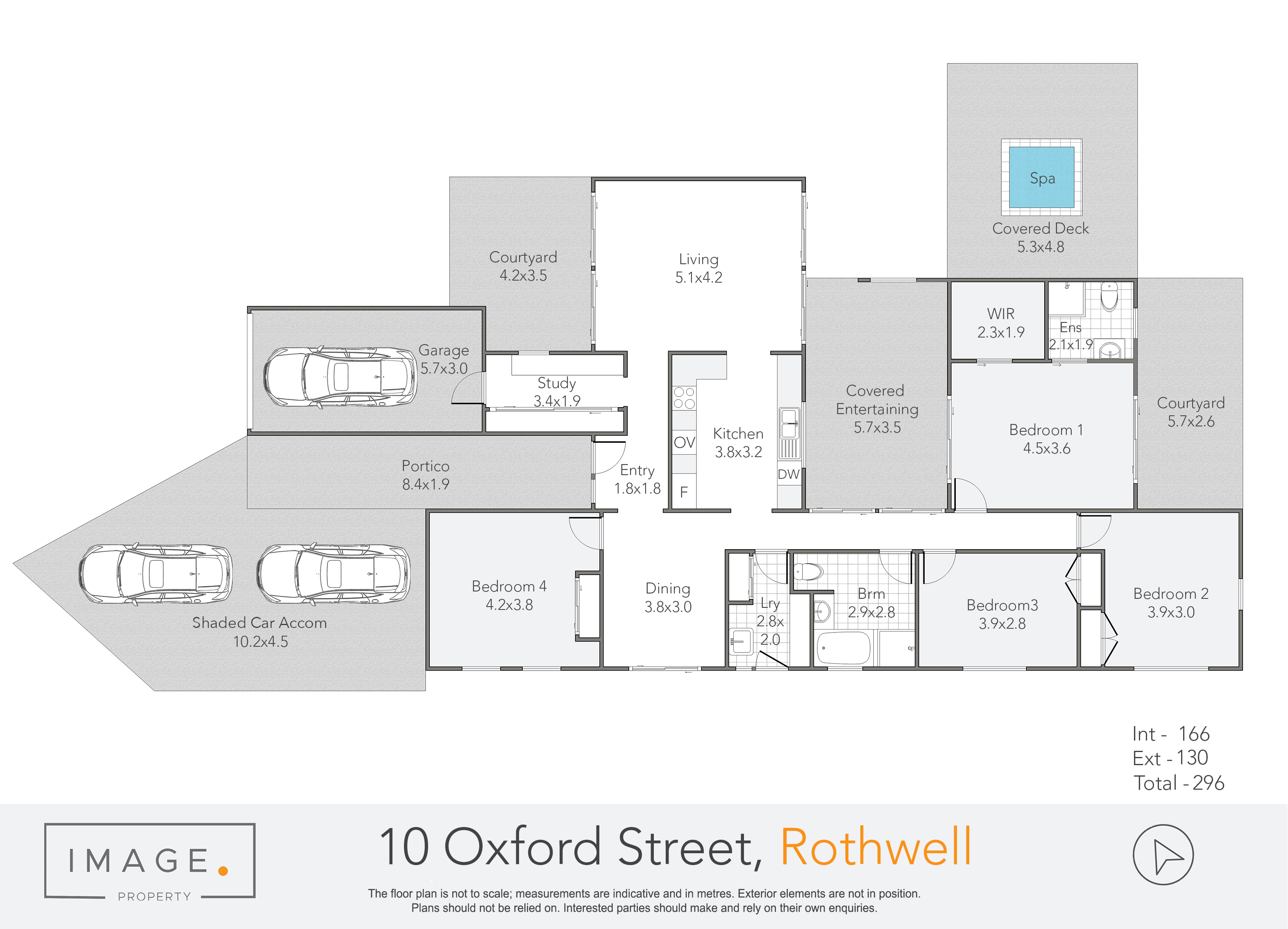 Floorplan for 10 Oxford Street, Rothwell  QLD  4022