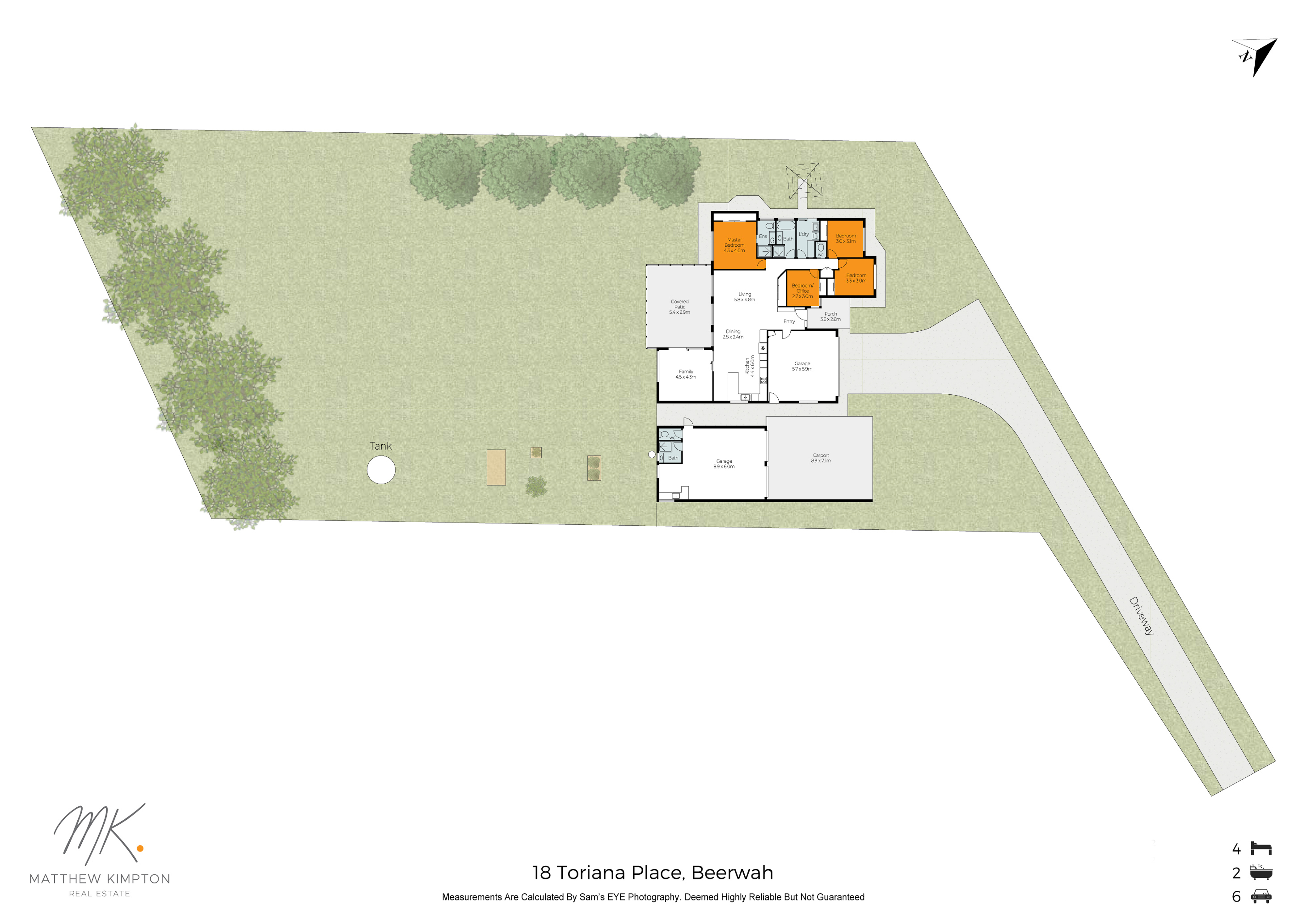 Floorplan 2 for 18 Toriana Place, Beerwah  QLD  4519