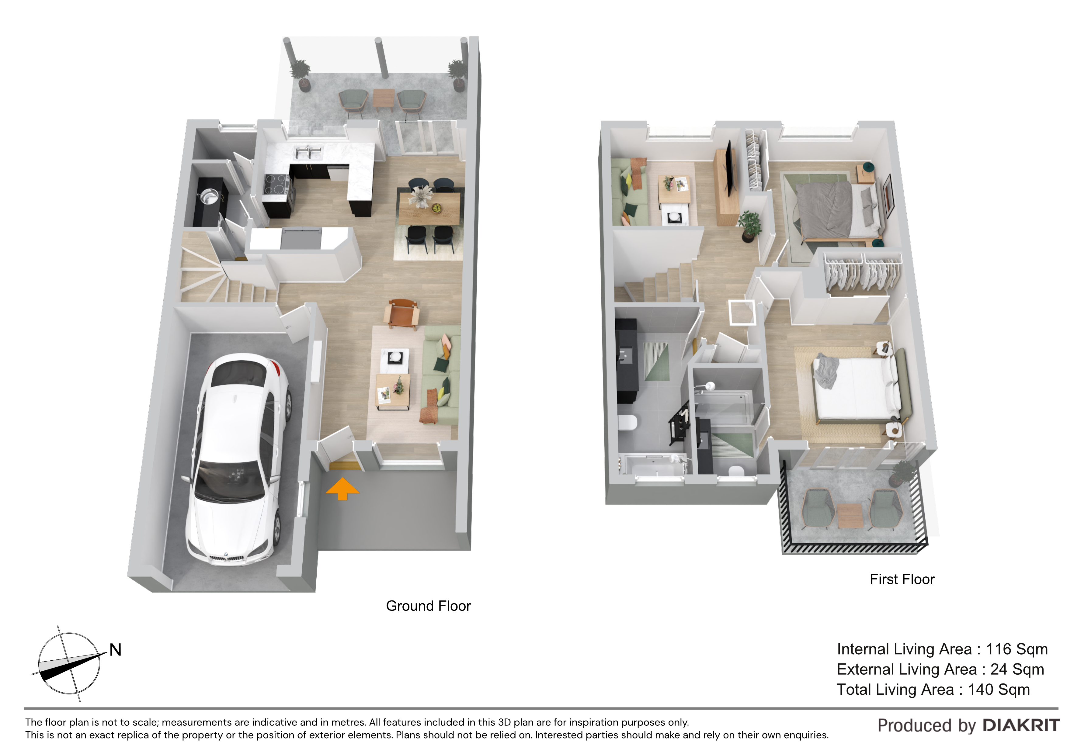Floorplan 2 for 29/18A Wilga Street, Wacol  QLD  4076