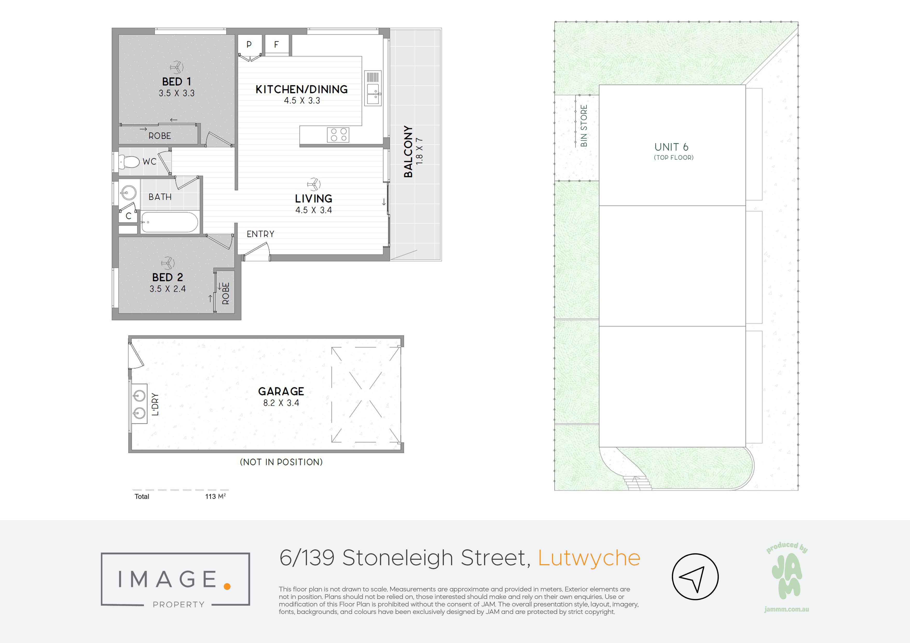 Floorplan 2 for 6/139 Stoneleigh Street, Lutwyche  QLD  4030