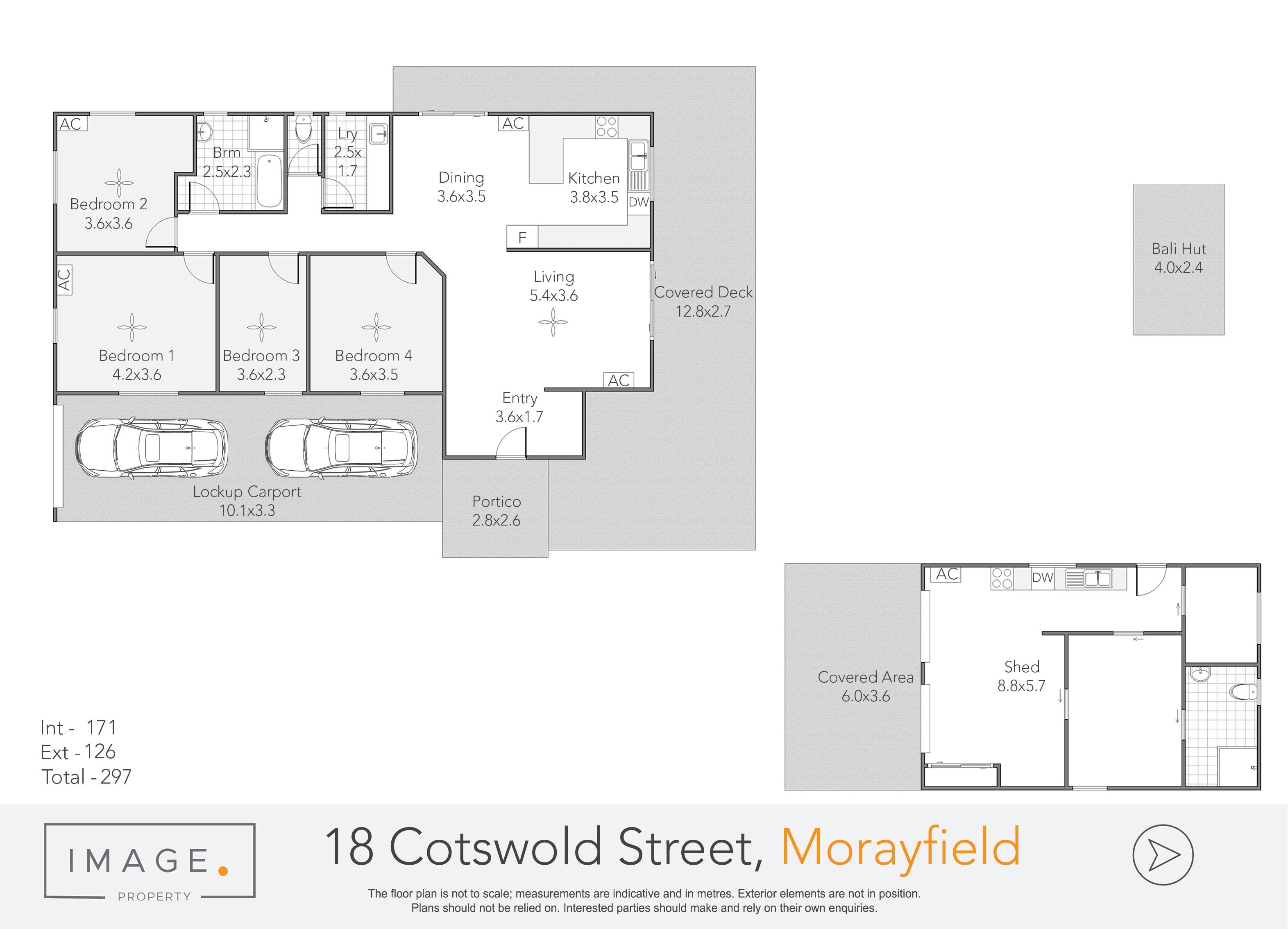 Floorplan for 18 Cotswold Street, Morayfield  QLD  4506