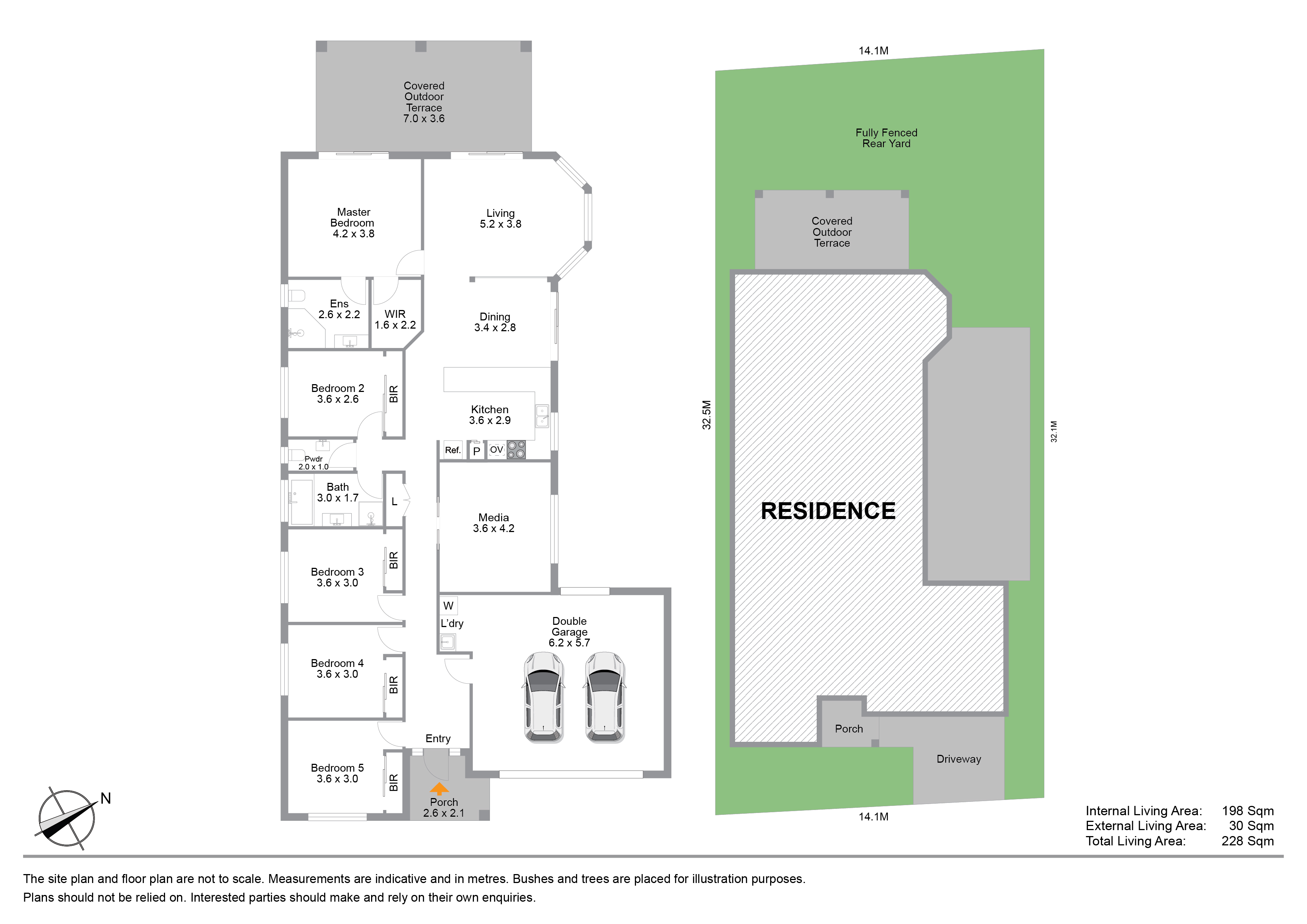 Floorplan for 6 Backhousia Court, North Lakes  QLD  4509