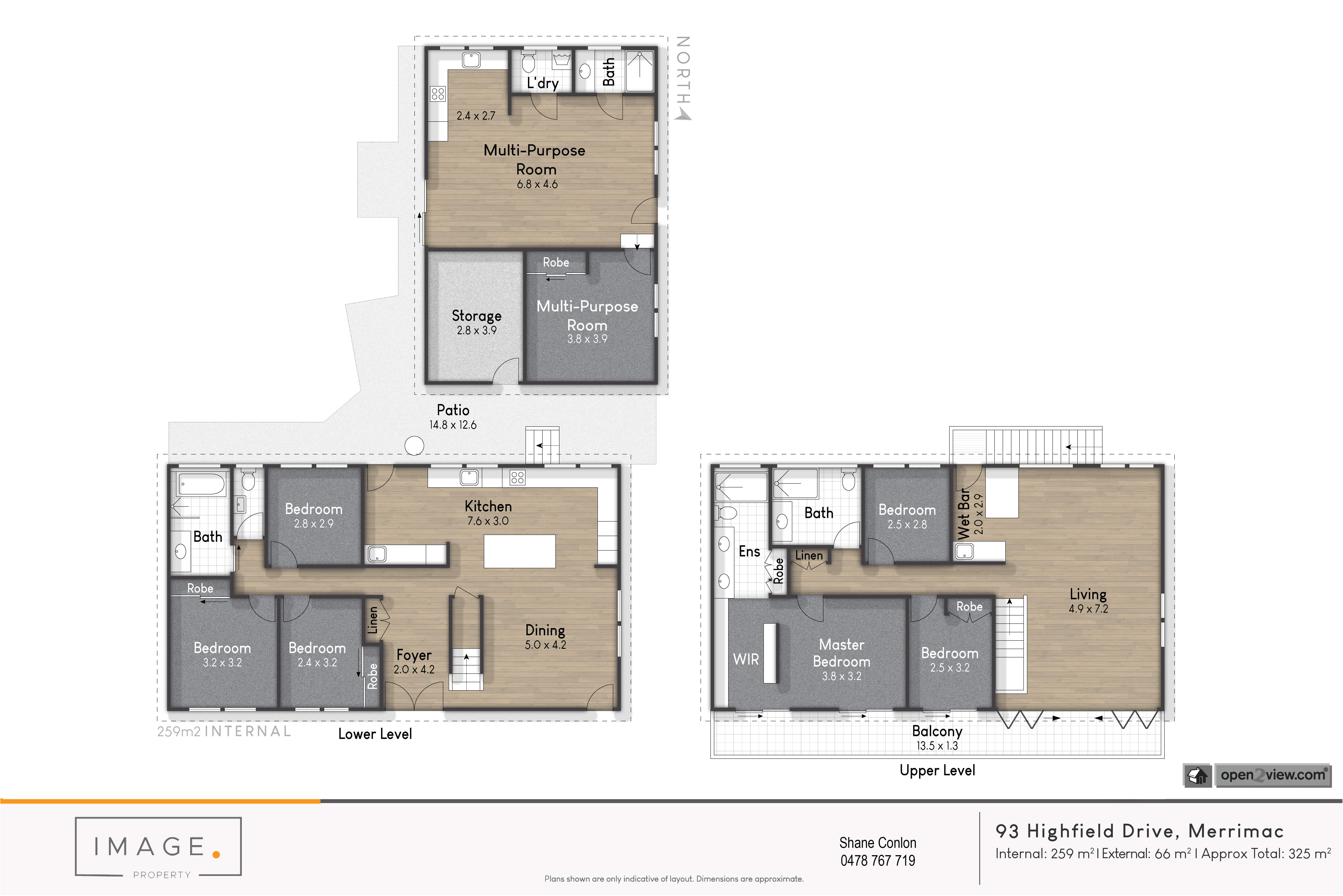 Floorplan for 93 Highfield Drive, Merrimac  QLD  4226