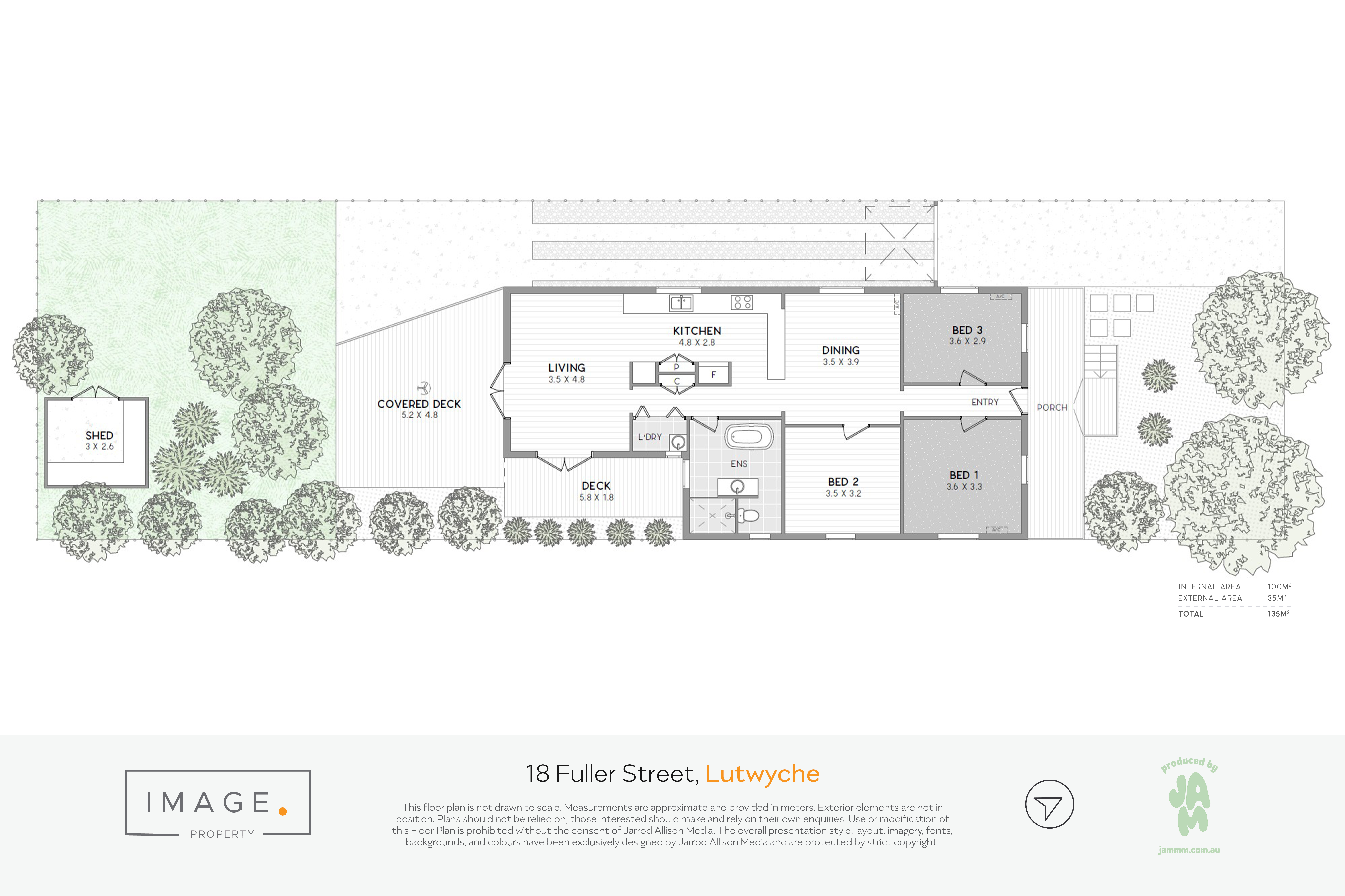 Floorplan for 18 Fuller Street, Lutwyche  QLD  4030