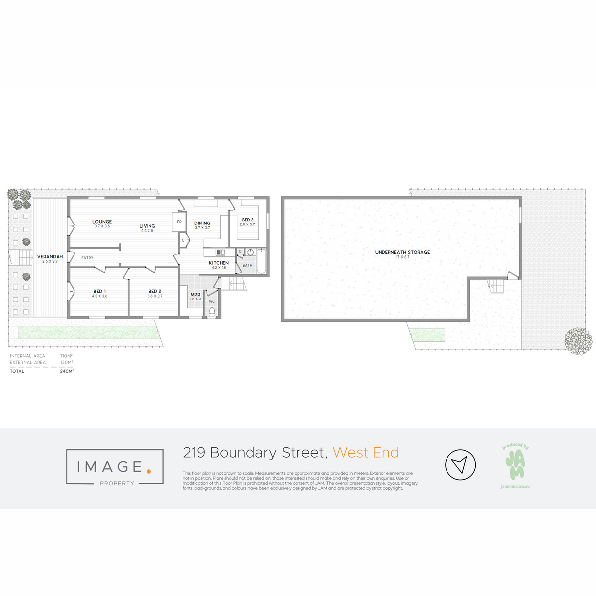 Floorplan for 219 Boundary Street, West End  QLD  4101