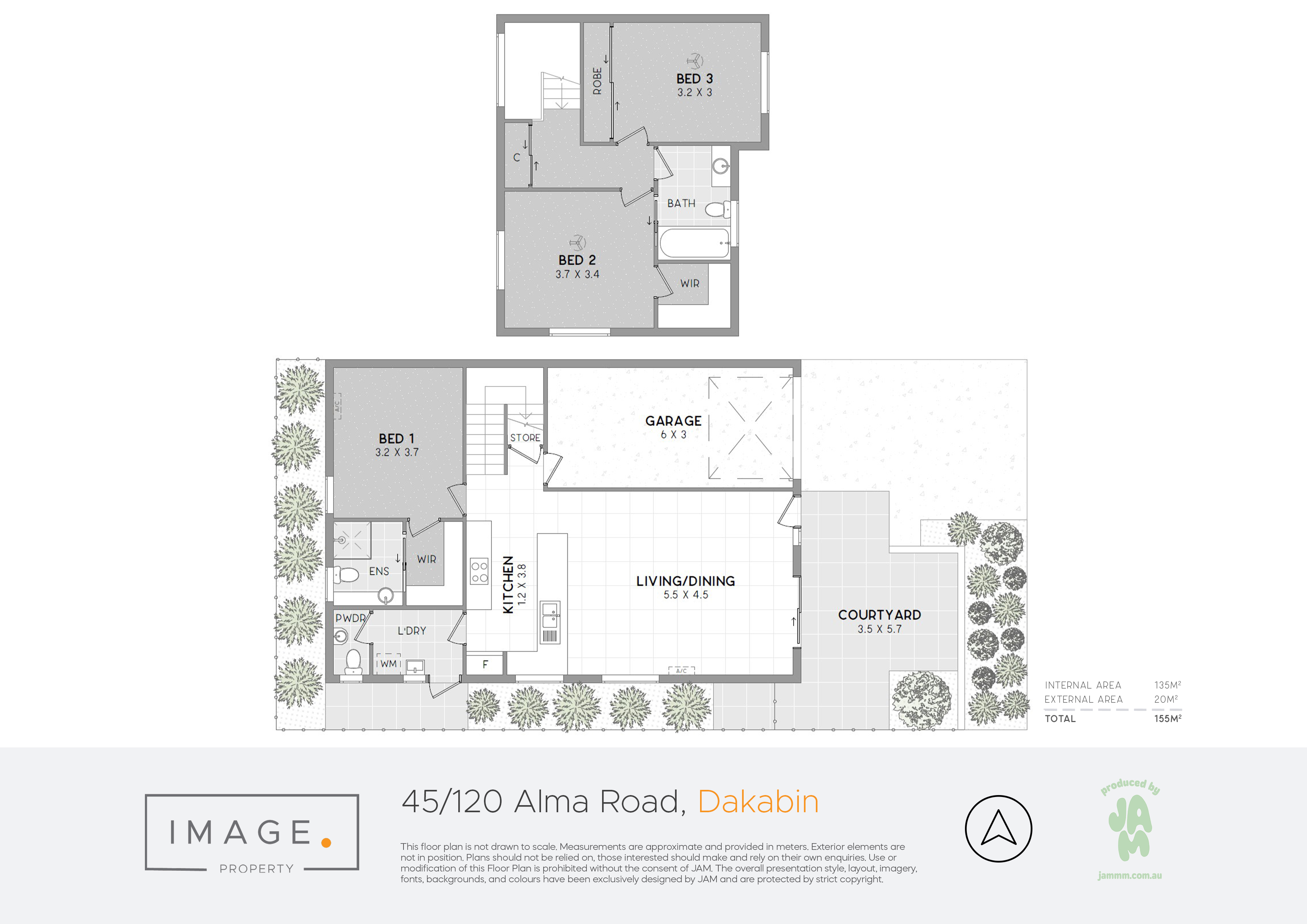 Floorplan for 45/120-130 Alma Road, Dakabin  QLD  4503