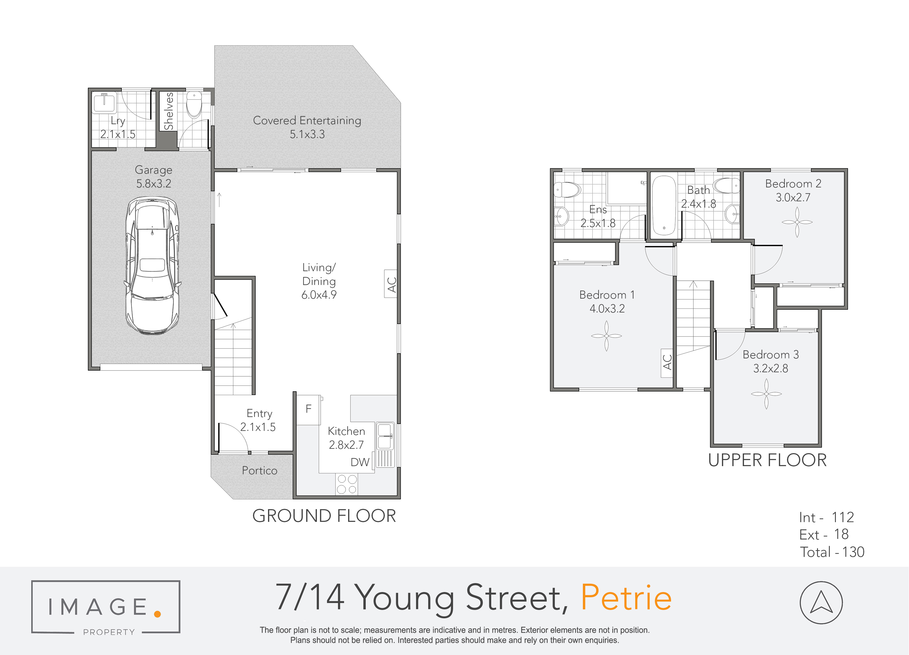 Floorplan for 7/14 Young Street, Petrie  QLD  4502