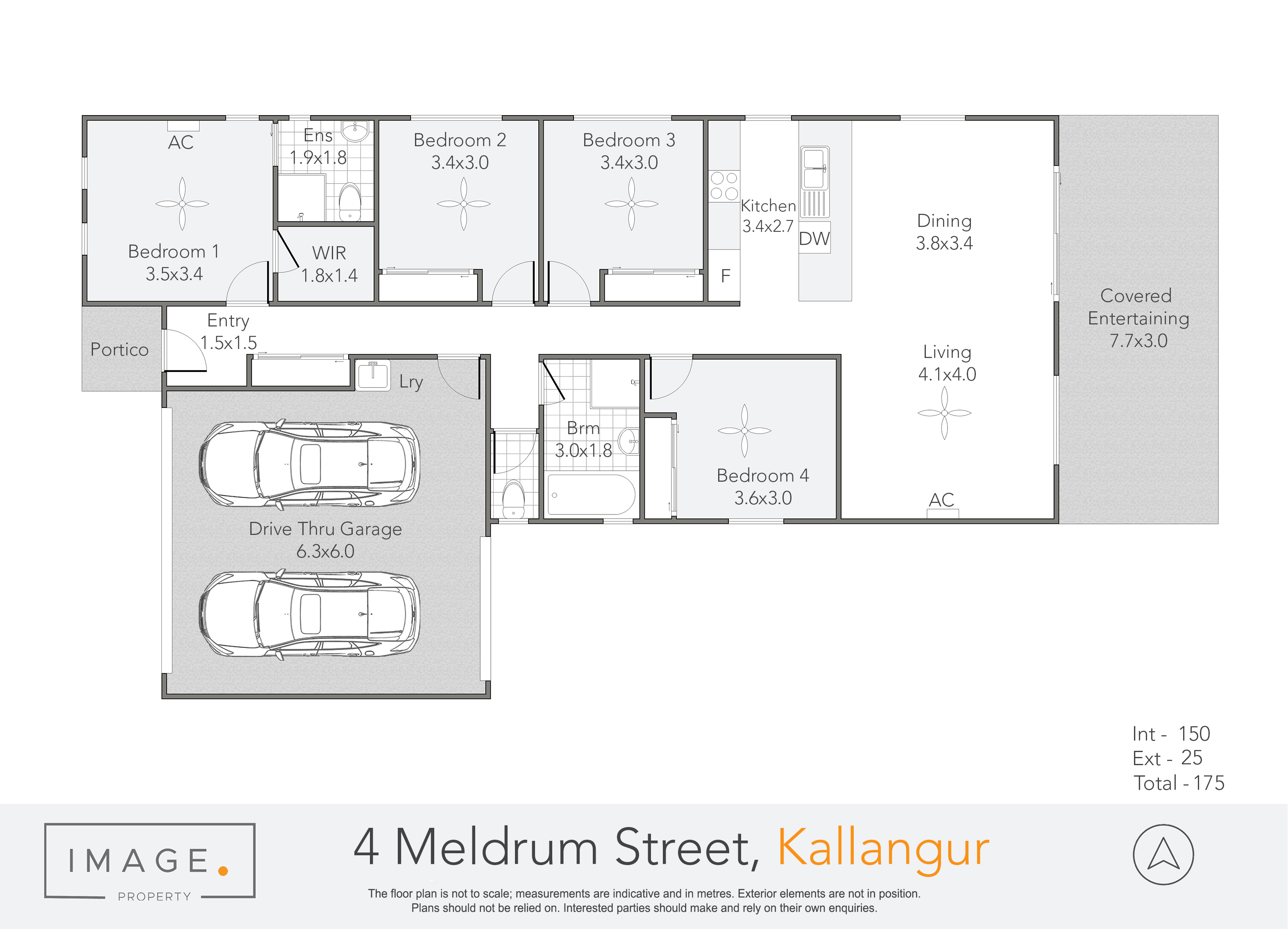 Floorplan for 4 Meldrum Street, Kallangur  QLD  4503