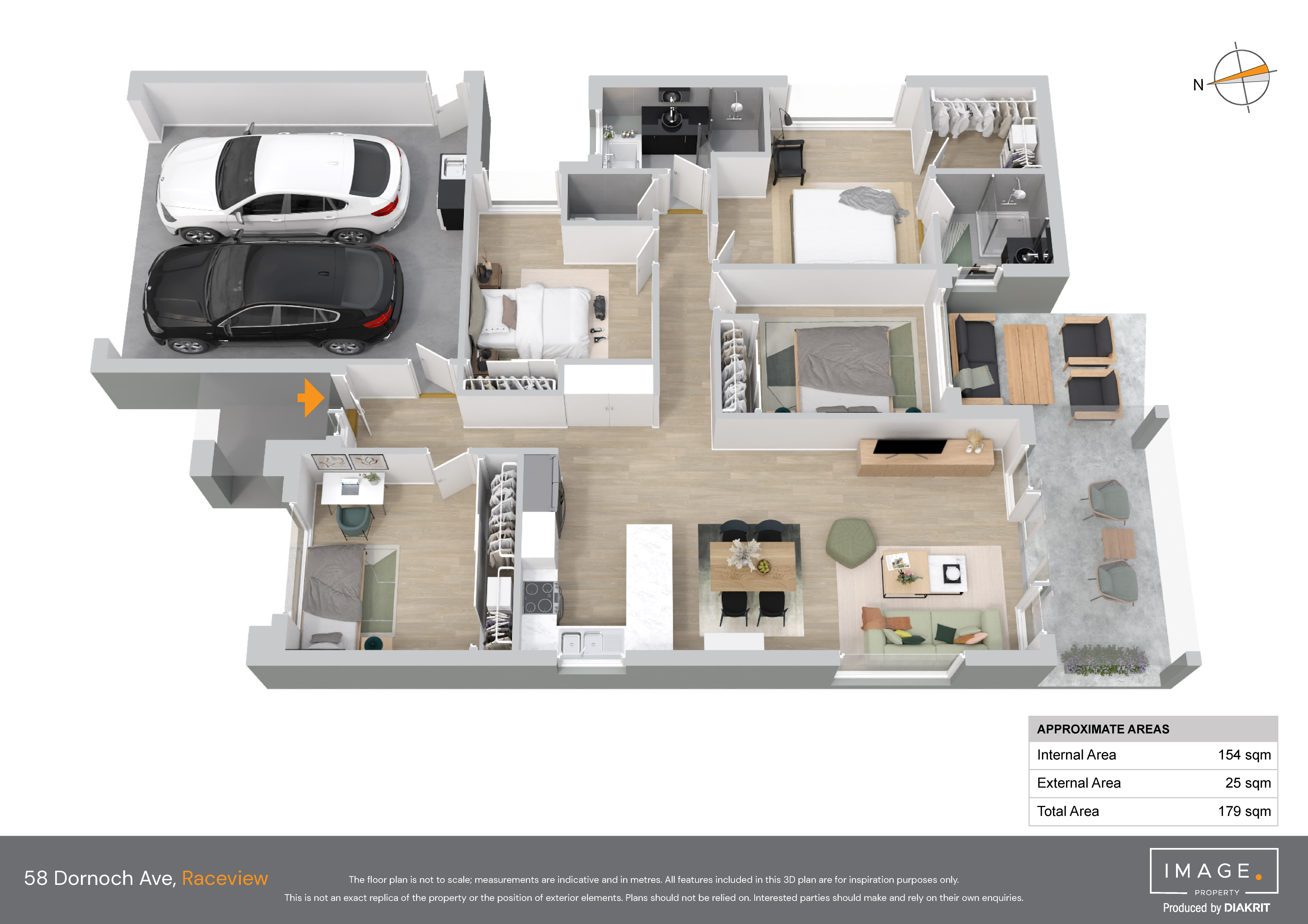 Floorplan for 58 Dornoch Crescent, Raceview  QLD  4305