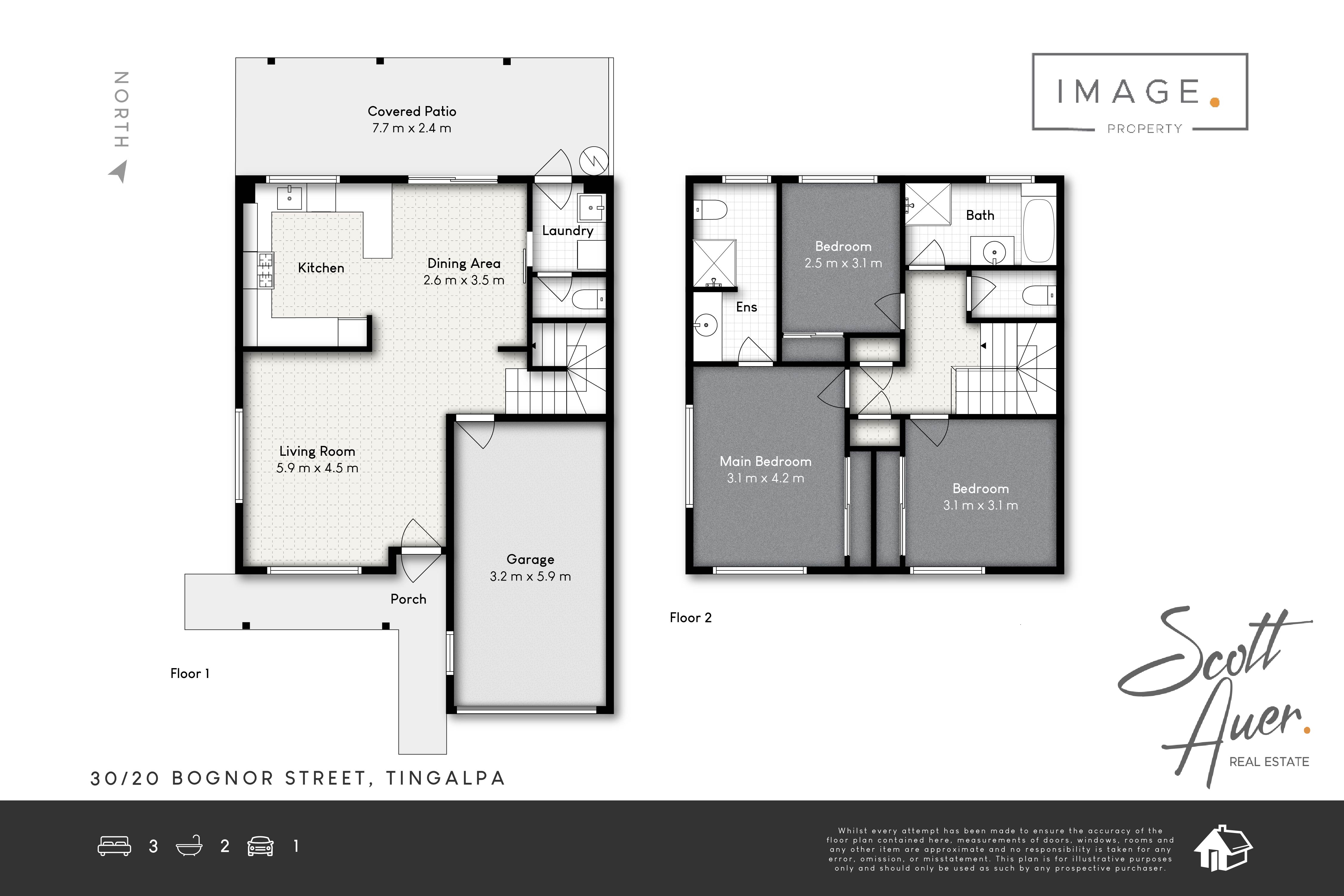 Floorplan for Unit 30/20 Bognor Street, Tingalpa  QLD  4173