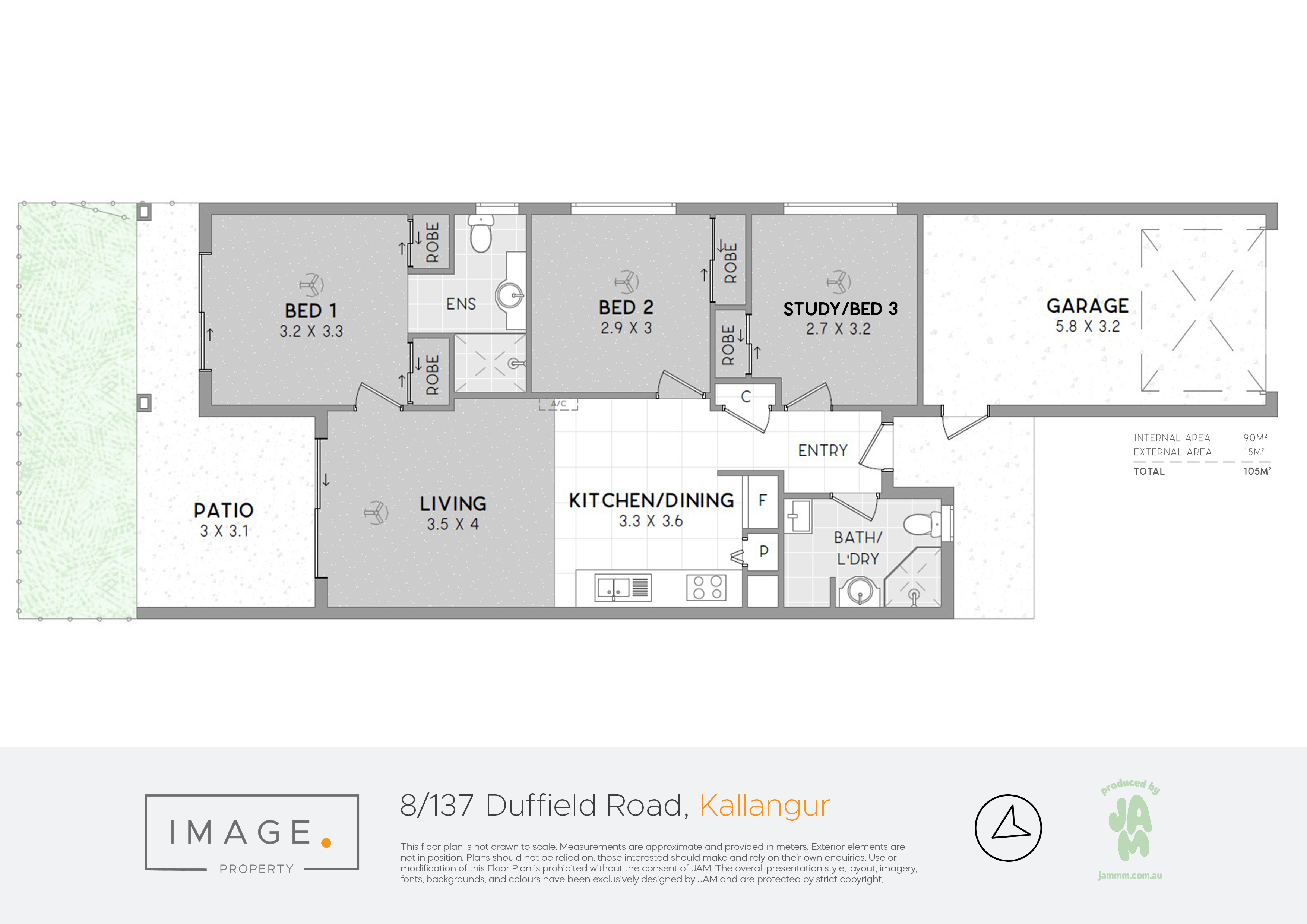 Floorplan for 8/137 Duffield Road, Kallangur  QLD  4503