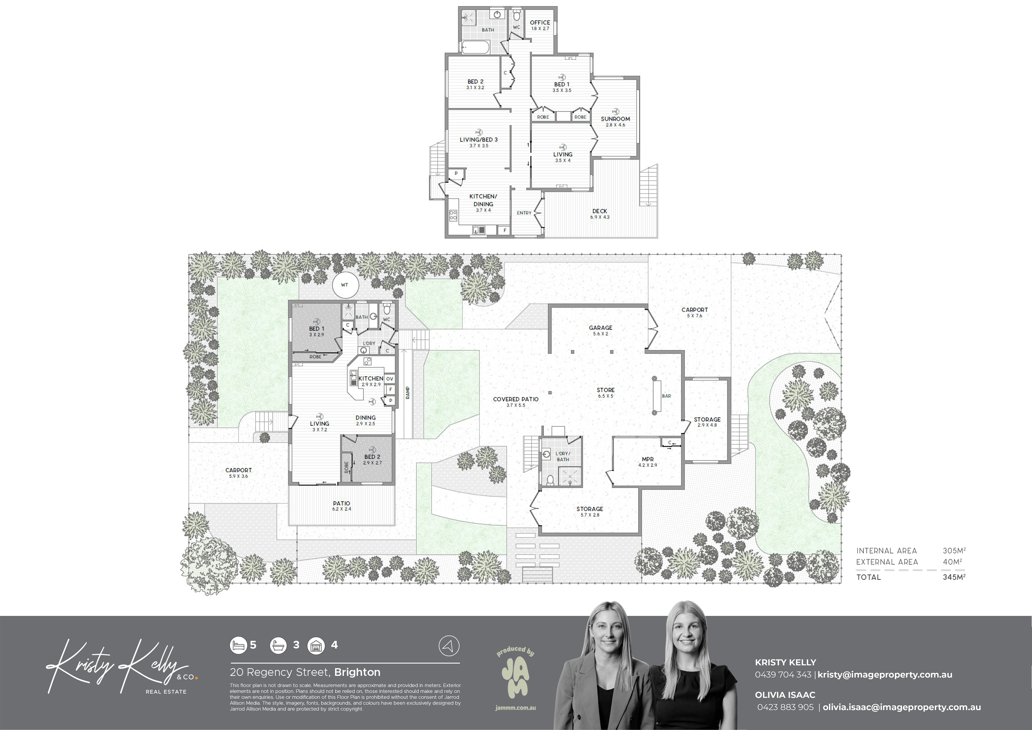 Floorplan for 20 Regency Street, Brighton  QLD  4017