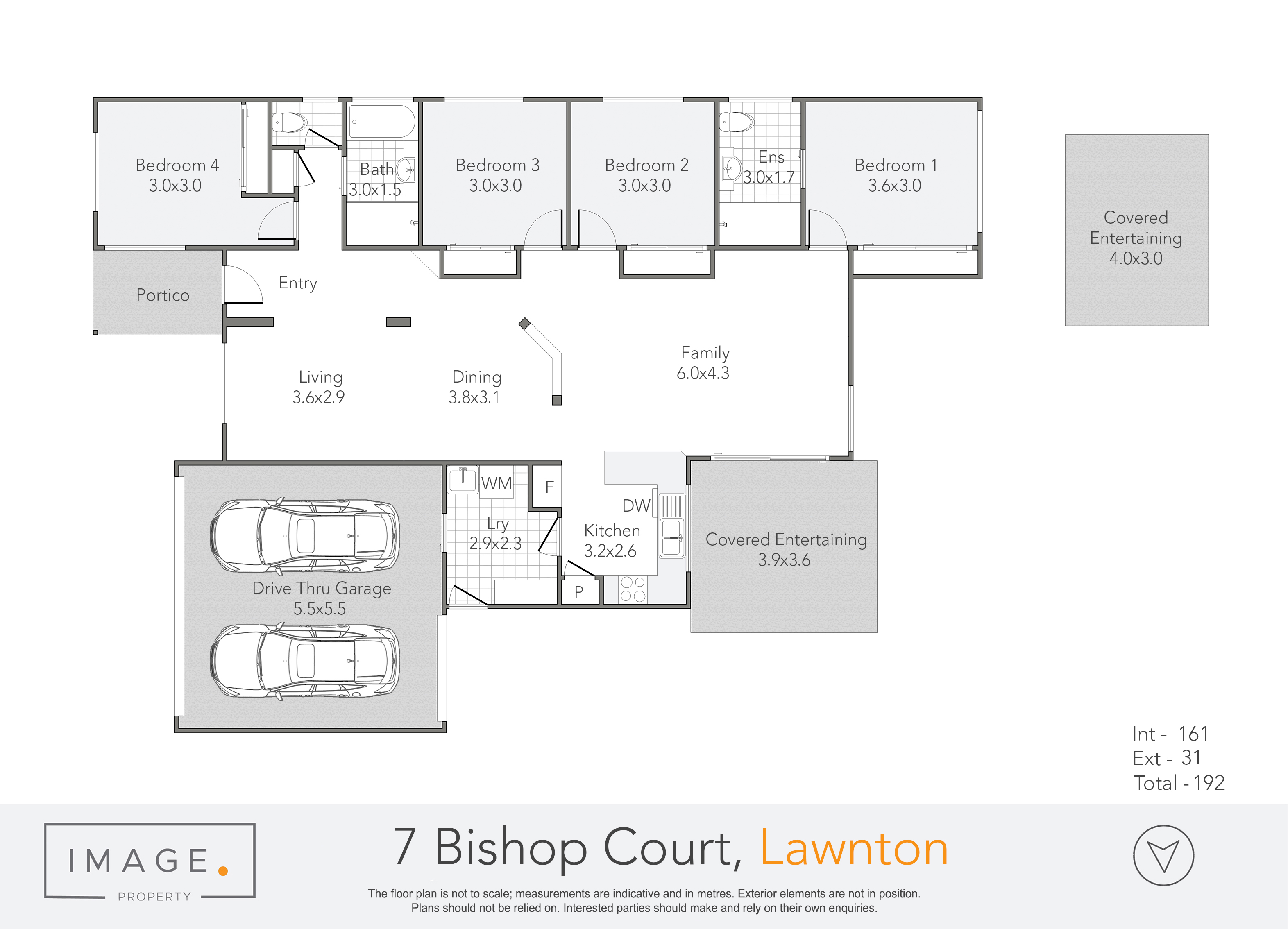 Floorplan for 7 Bishop Court, Lawnton  QLD  4501