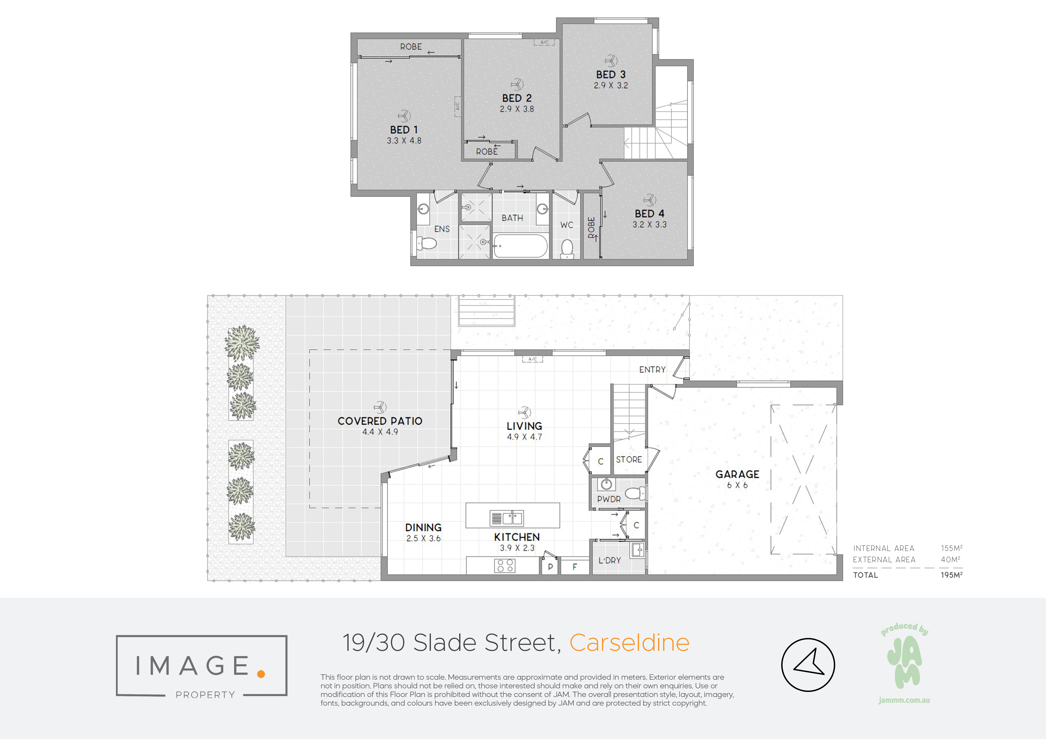 Floorplan for 19/30 Slade Street, Carseldine  QLD  4034