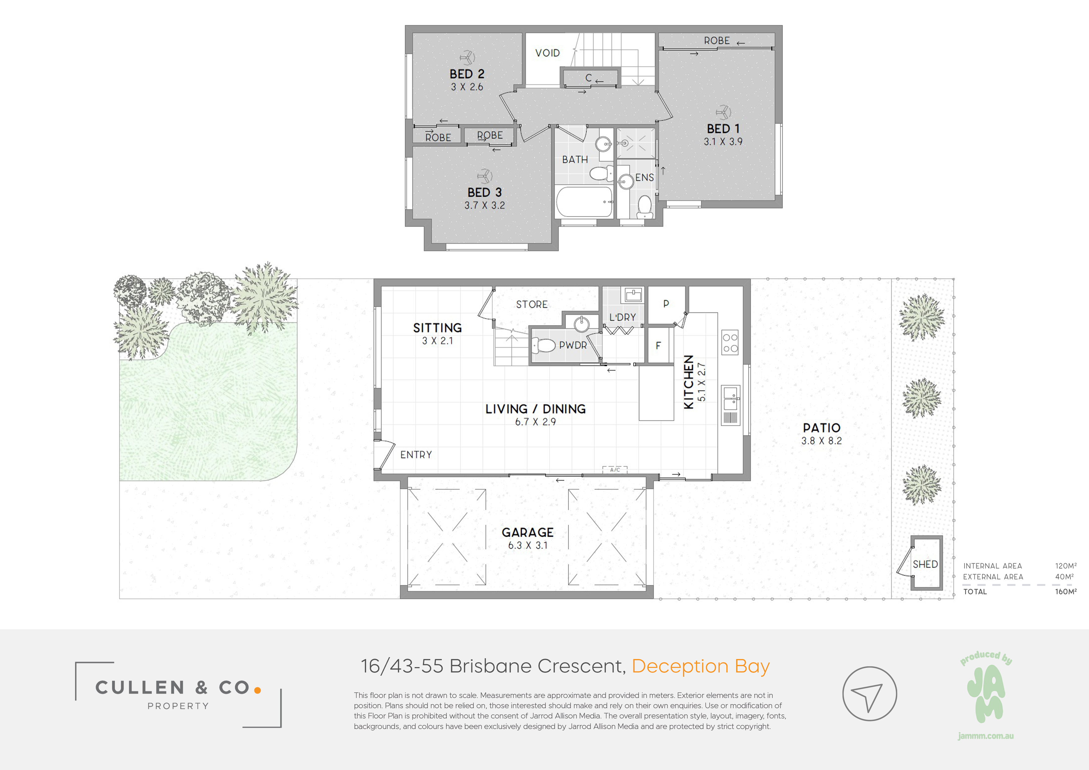 Floorplan for 16/43-55 Brisbane Crescent, Deception Bay  QLD  4508