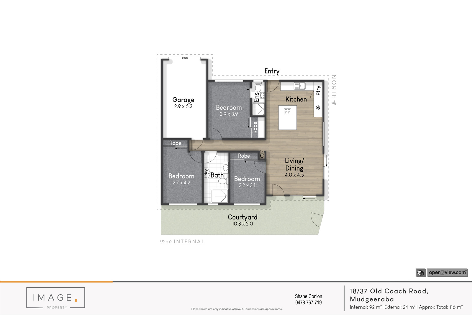 Floorplan for 18/37 Old Coach Road, Tallai  QLD  4213