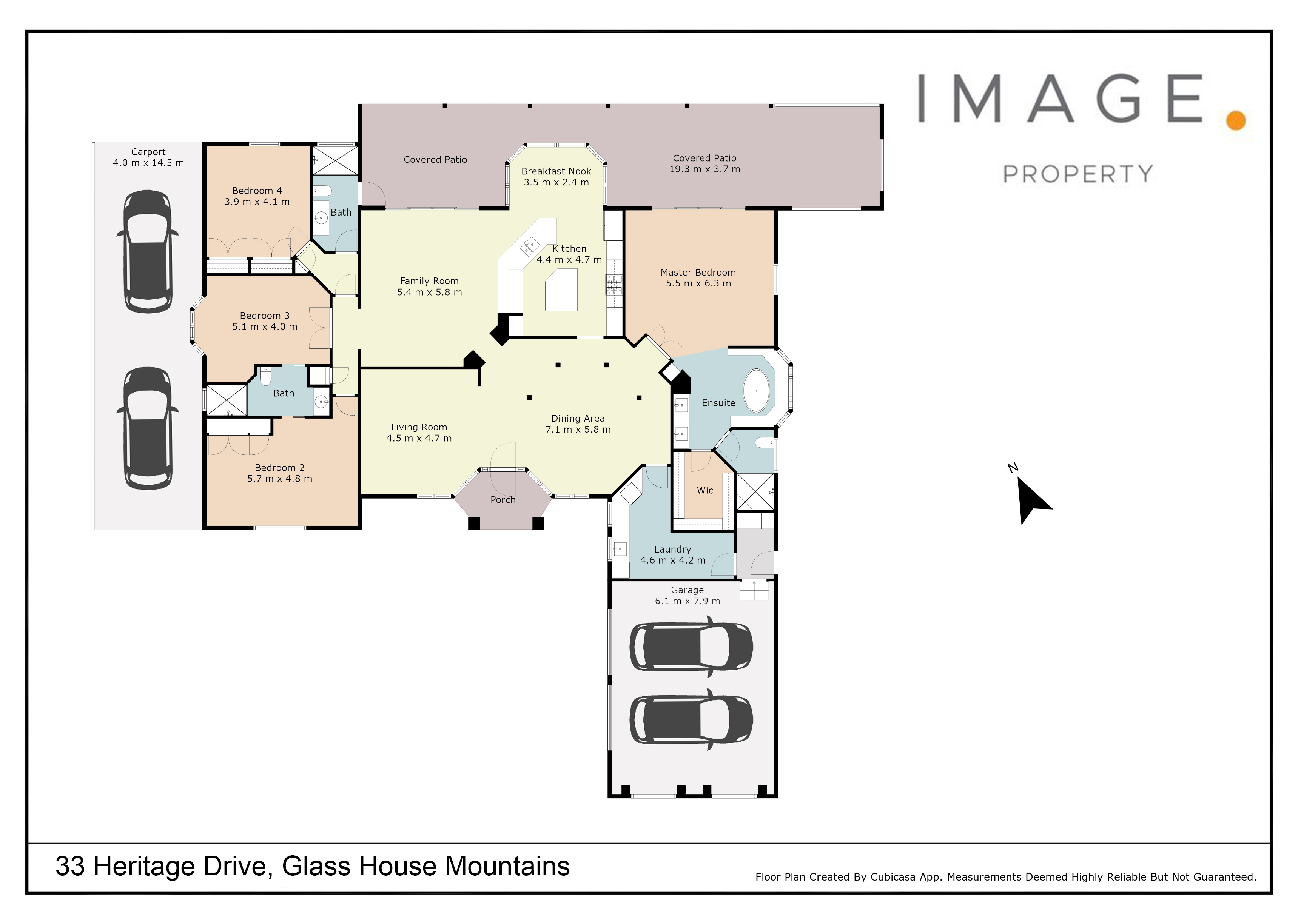 Floorplan 2 for 33 Heritage Drive, Glass House Mountains  QLD  4518