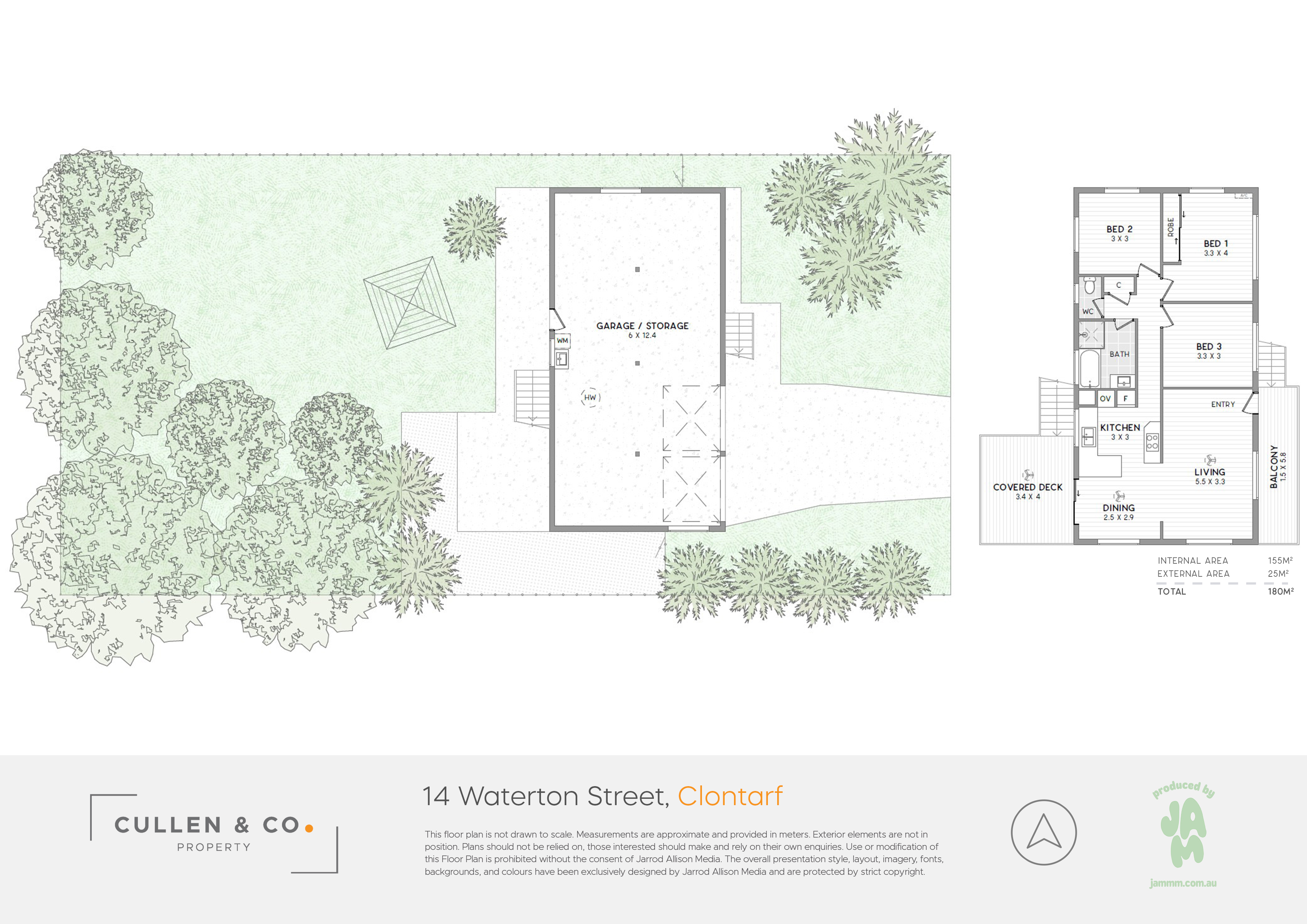 Floorplan for 14 Waterton Street, Clontarf  QLD  4019