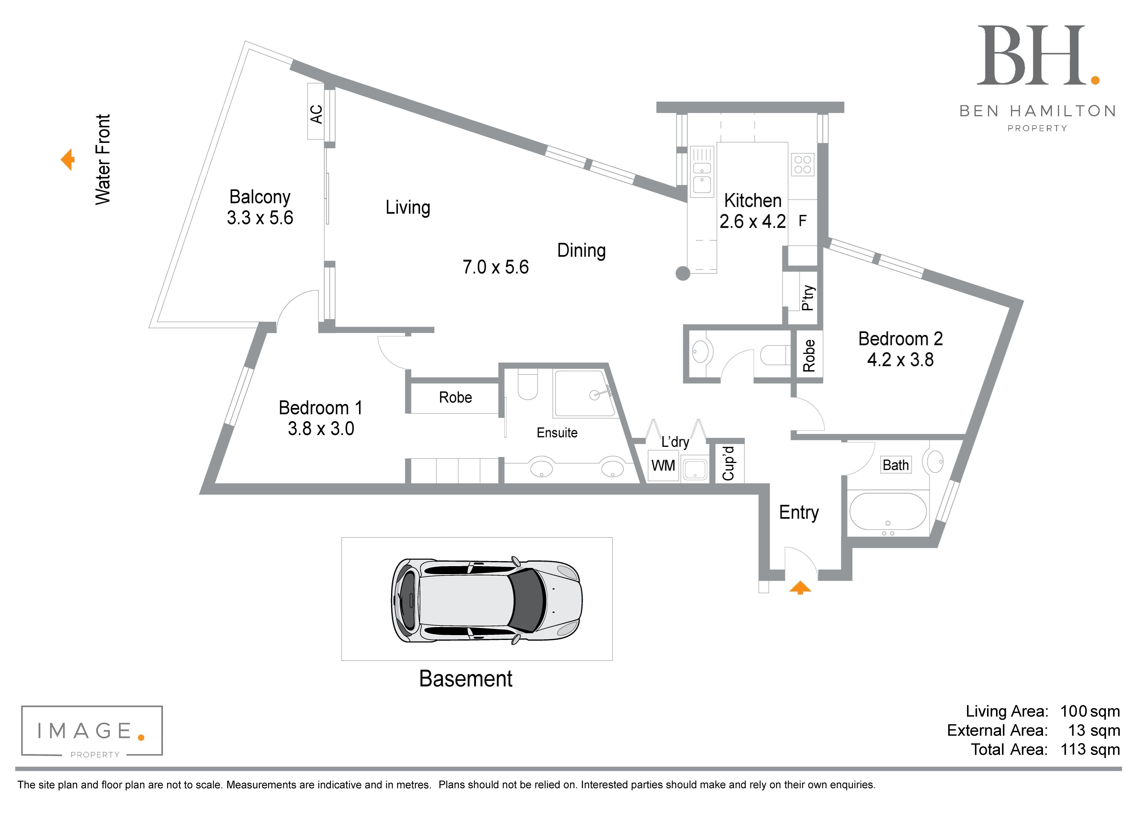 Floorplan for 216/21 Innovation Parkway, Birtinya  QLD  4575