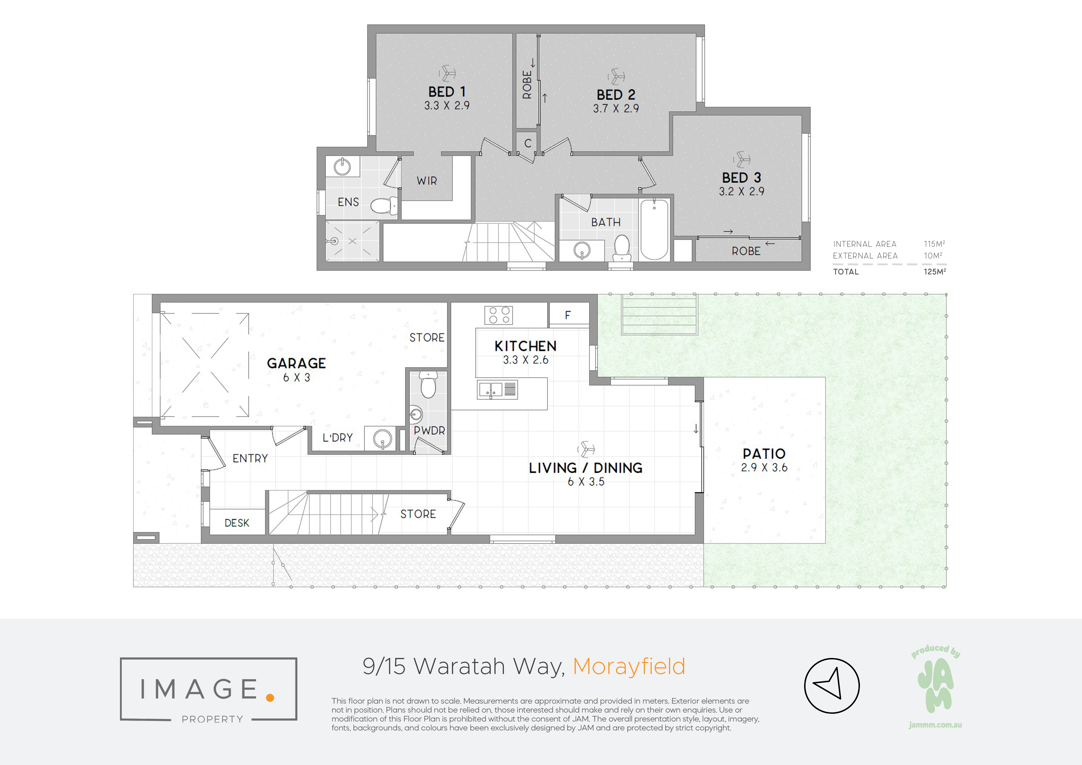Floorplan for 9/15 Waratah Way, Morayfield  QLD  4506