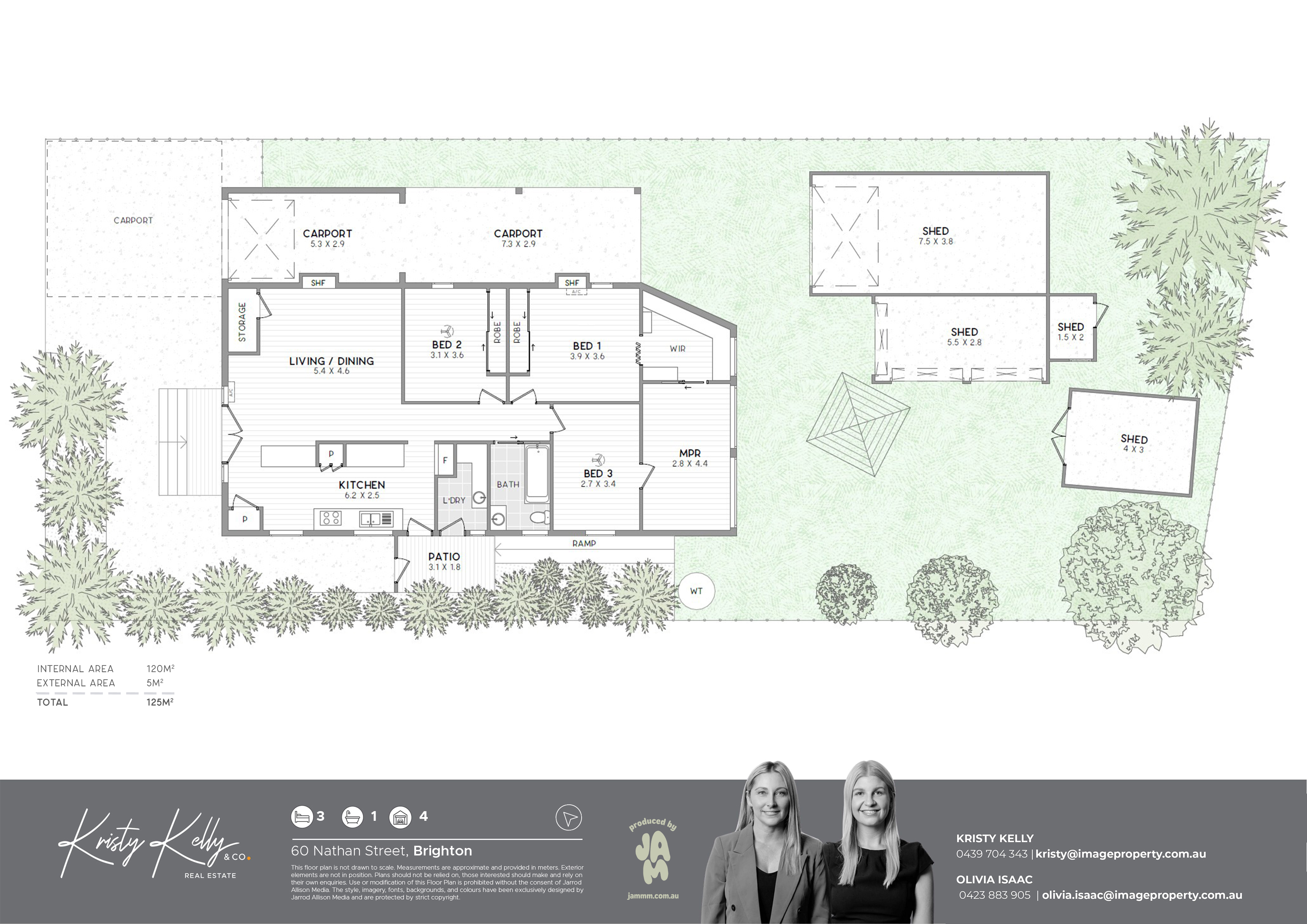 Floorplan for 60 Nathan Street, Brighton  QLD  4017