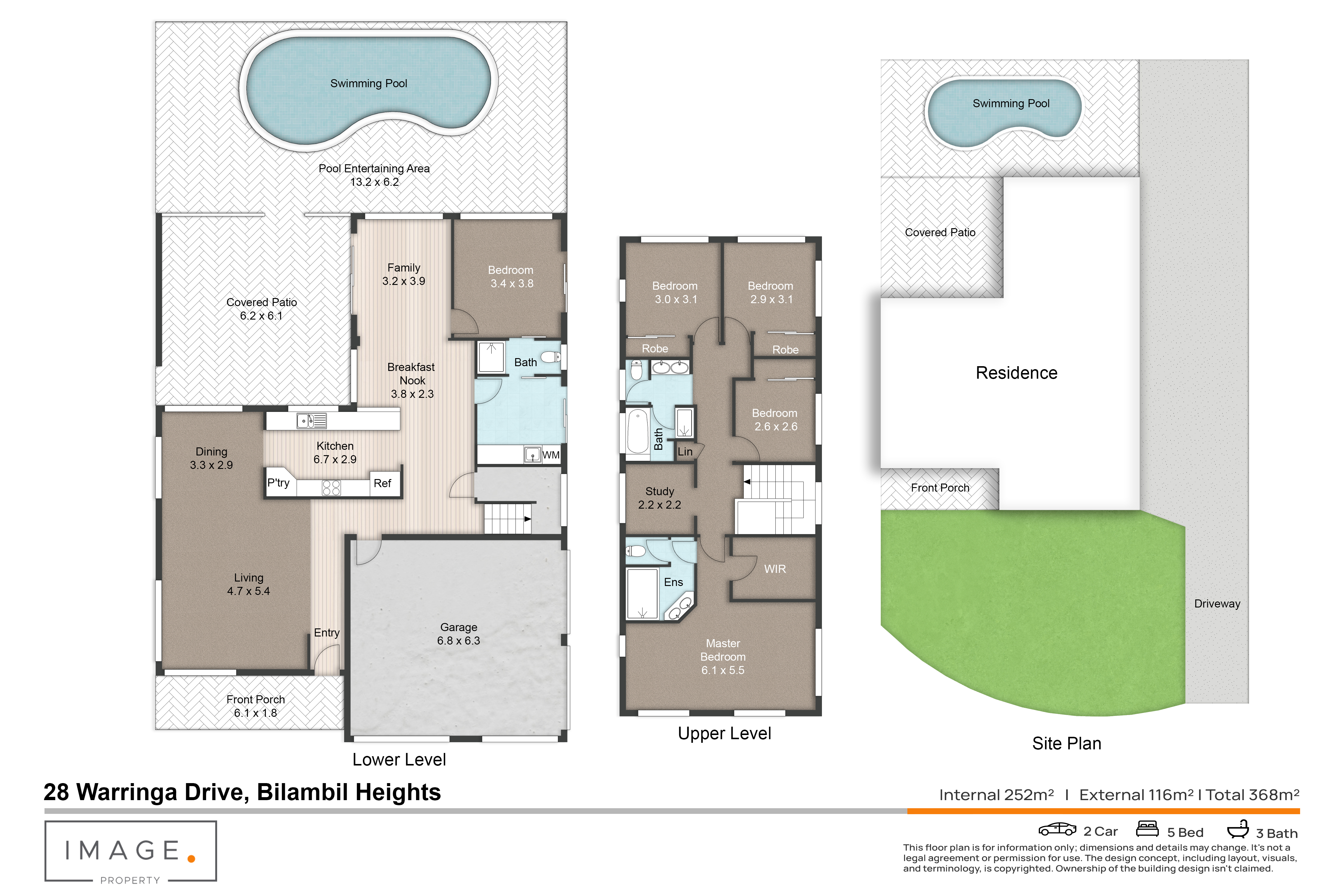 Floorplan for 28 Warringa Drive, Bilambil Heights  NSW  2486