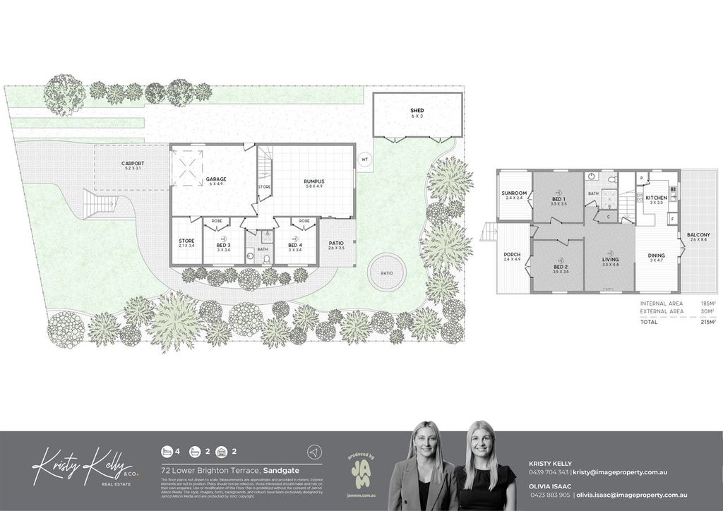 Floorplan for 72 Lower Brighton Terrace, Sandgate  QLD  4017